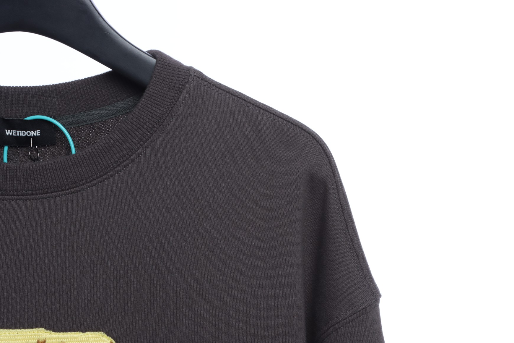 W3LL embroidered bear crew neck sweatshirt