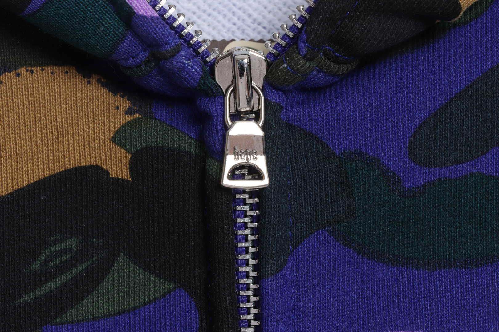 BAPExHP Joint Purple Shark Zipper Hoodie