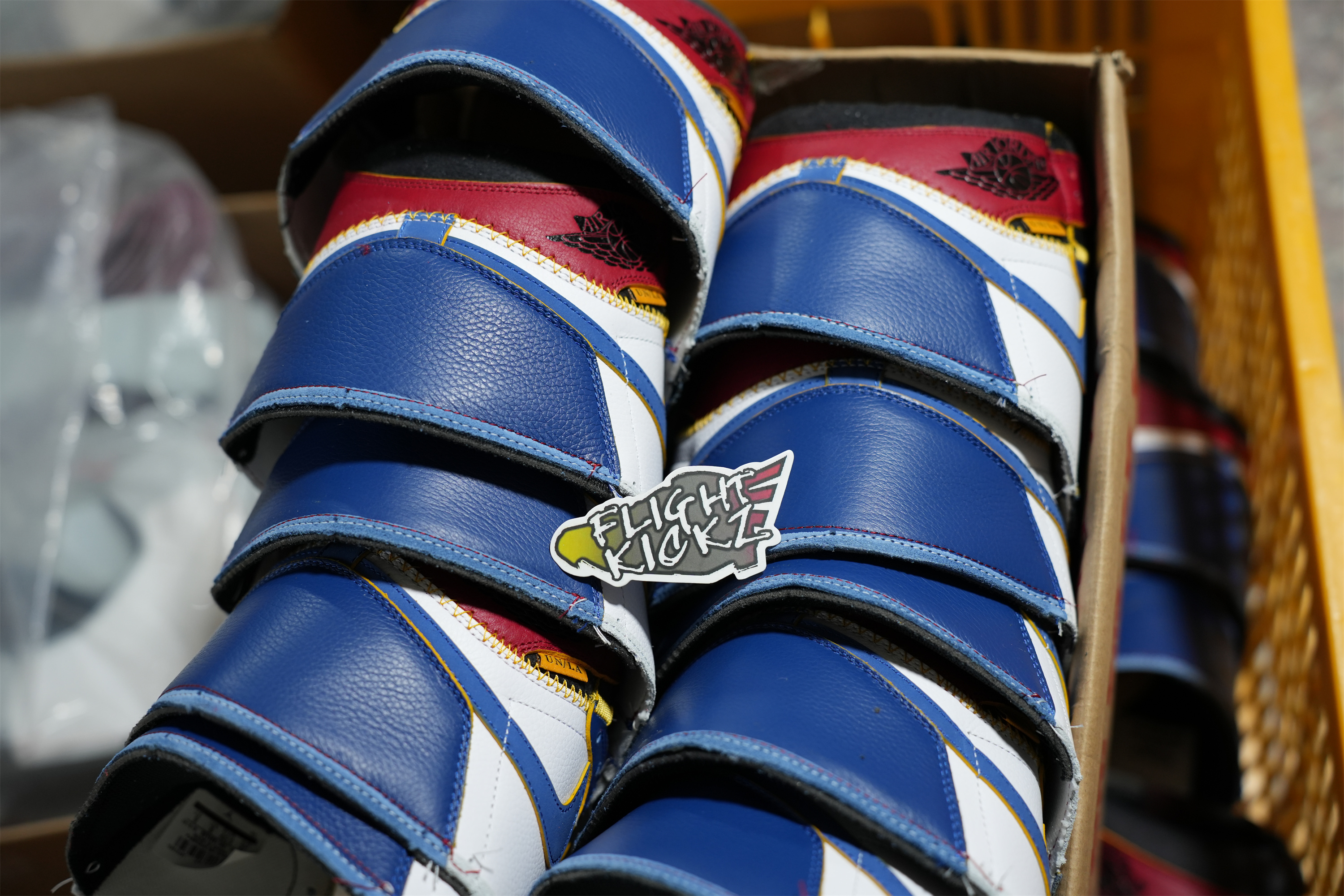 Jordan 1 Retro High Union Los Angeles Blue Toe