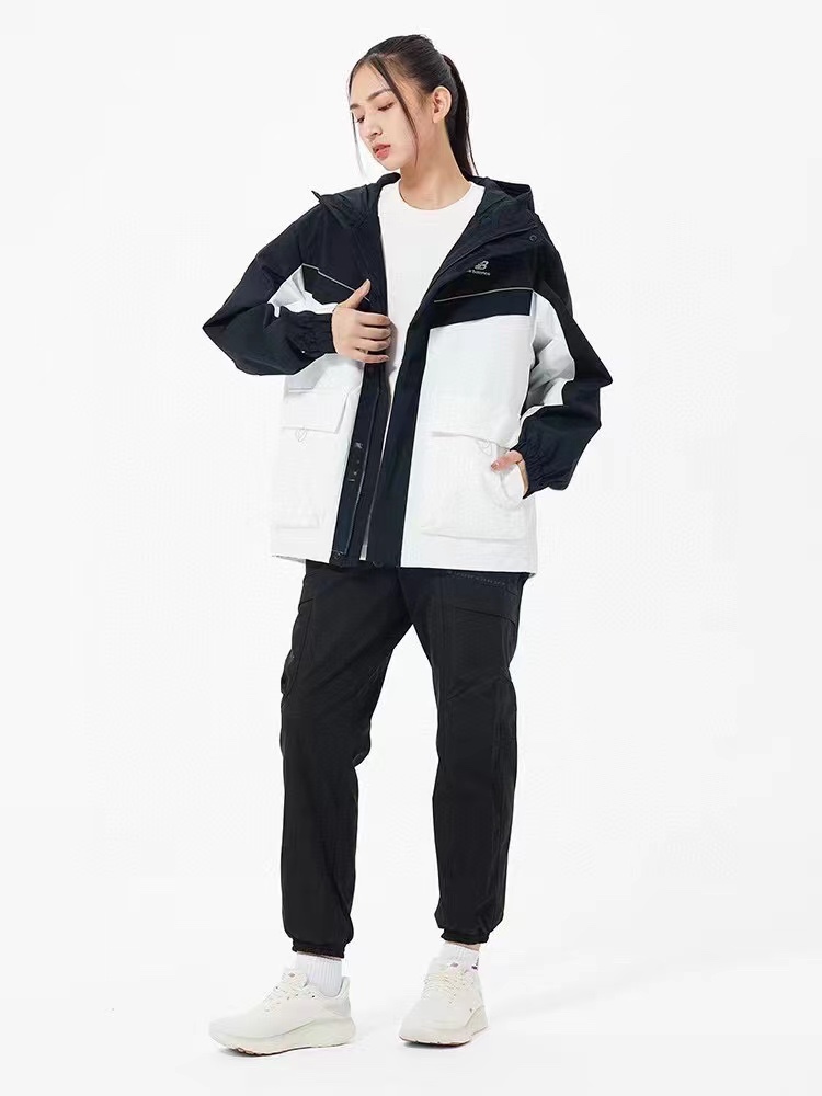 NB color contrast tooling jacket