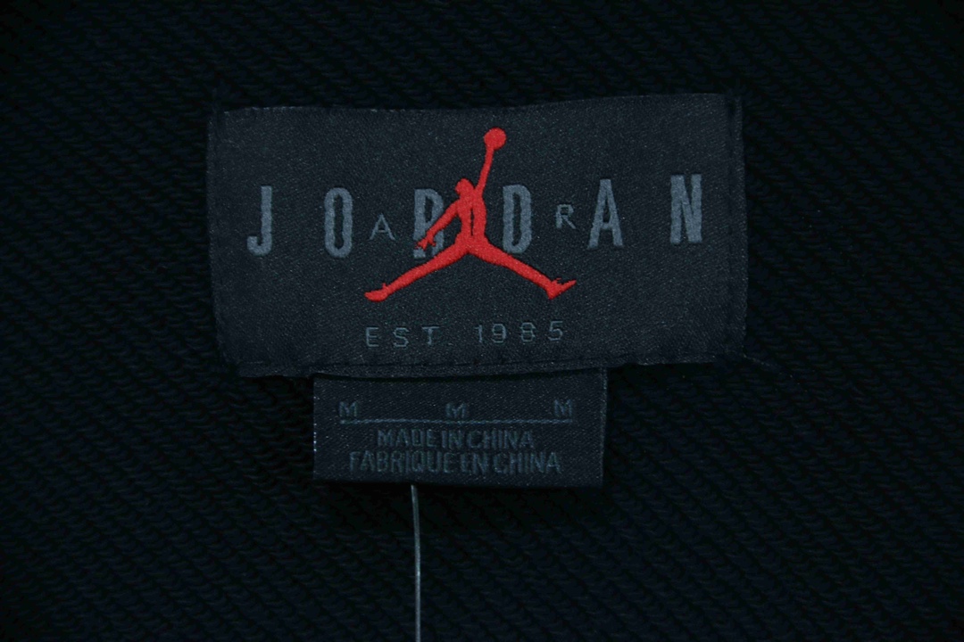 Jordan TS lightning tripartite joint portrait print hoodie