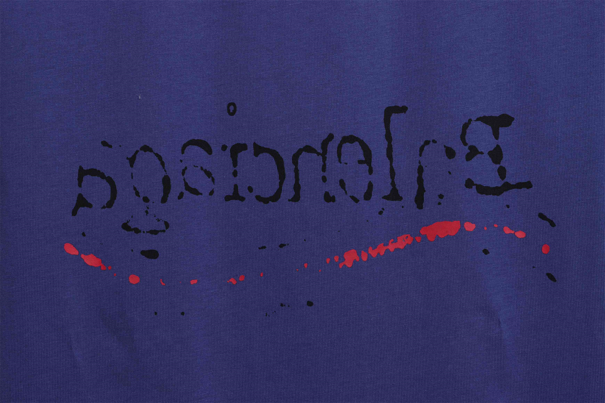 BLCG Front and rear coke graffiti print short sleeve t-shirt