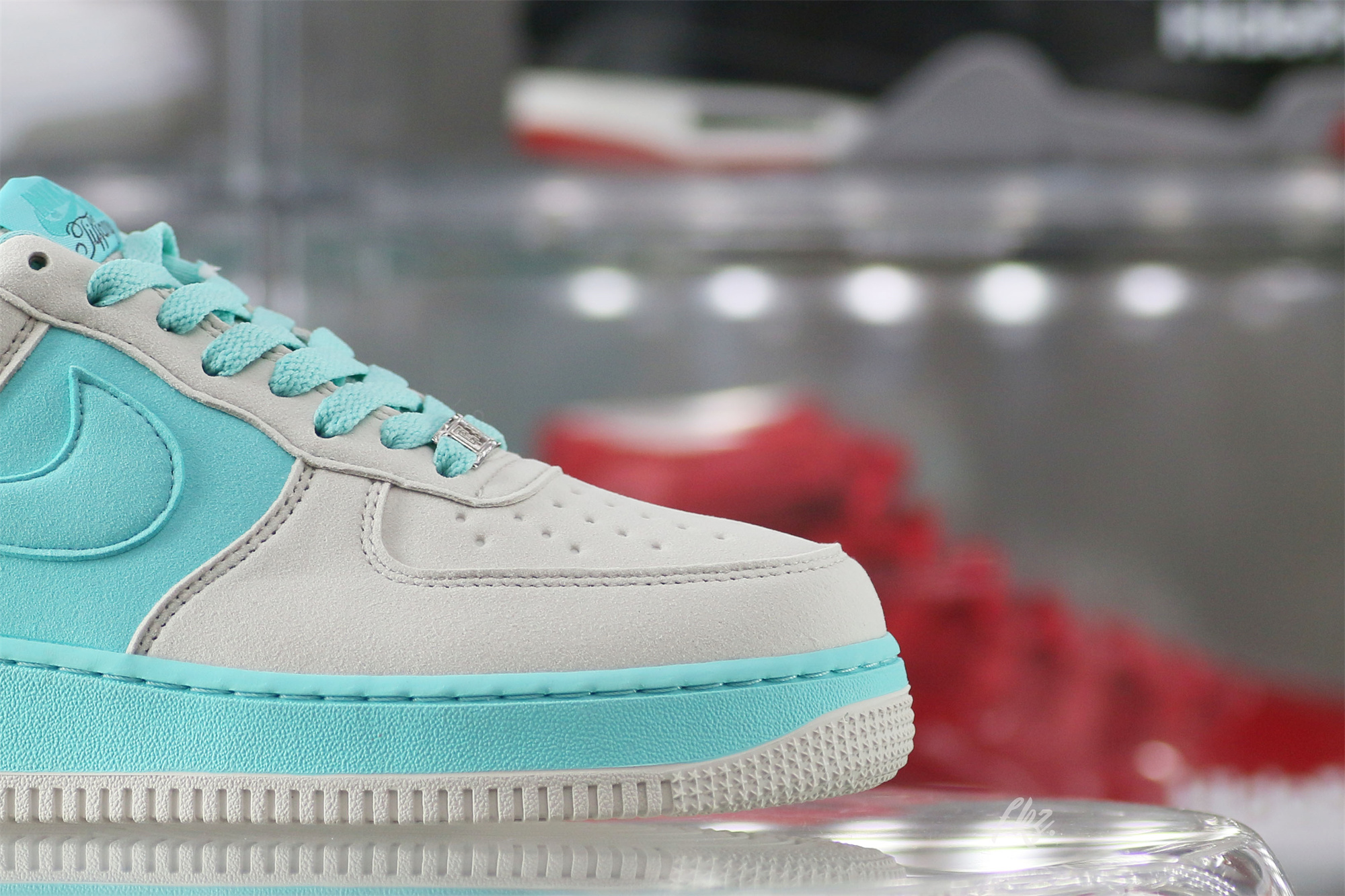 Custom Tiffany x Air Force 1 White Blue
