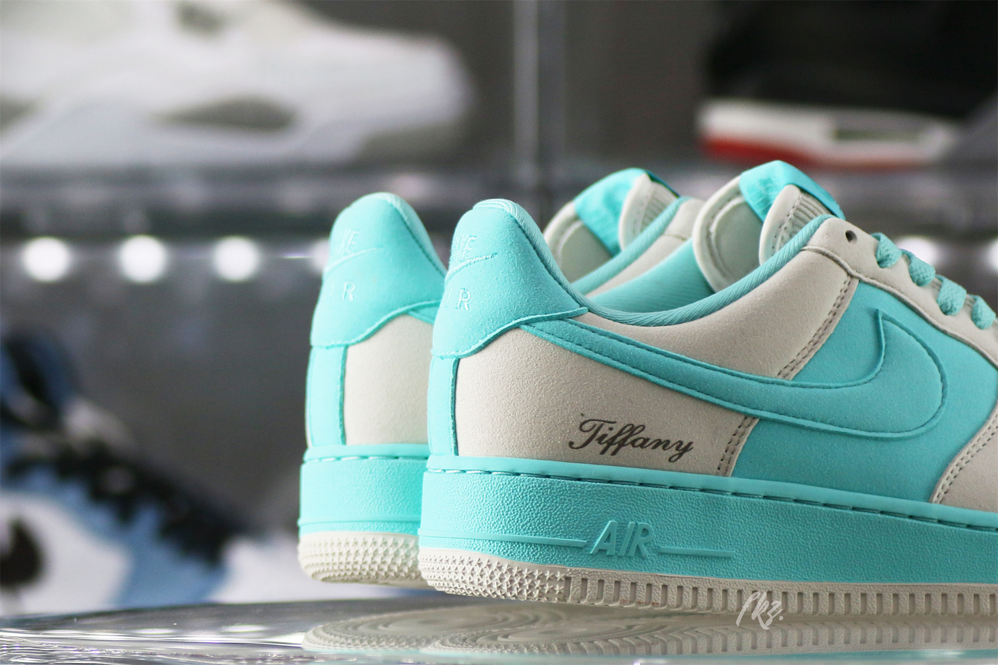 Custom Tiffany x Air Force 1 White Blue
