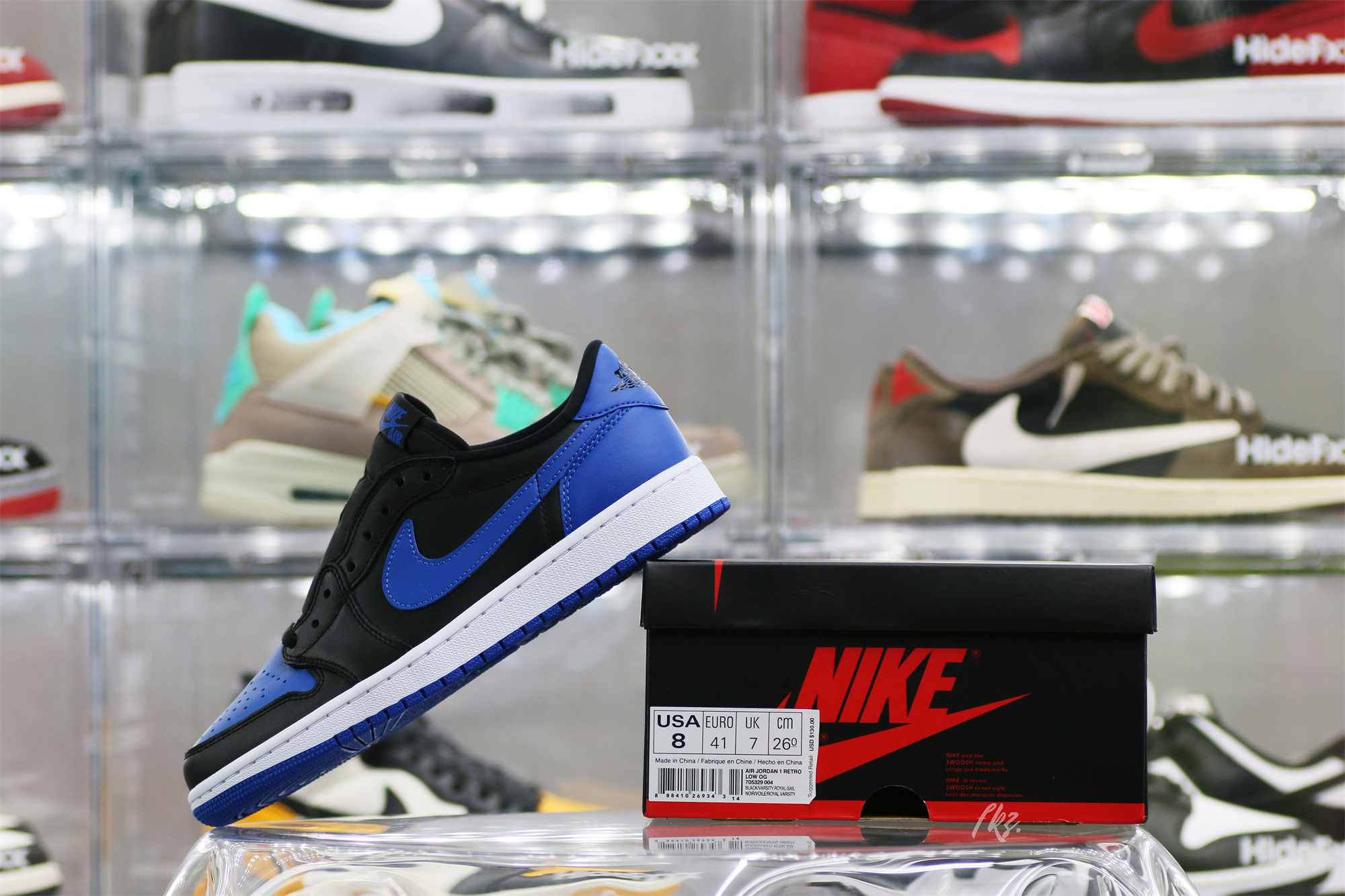 Air Jordan 1 Retro Low Royal Blue (GS)