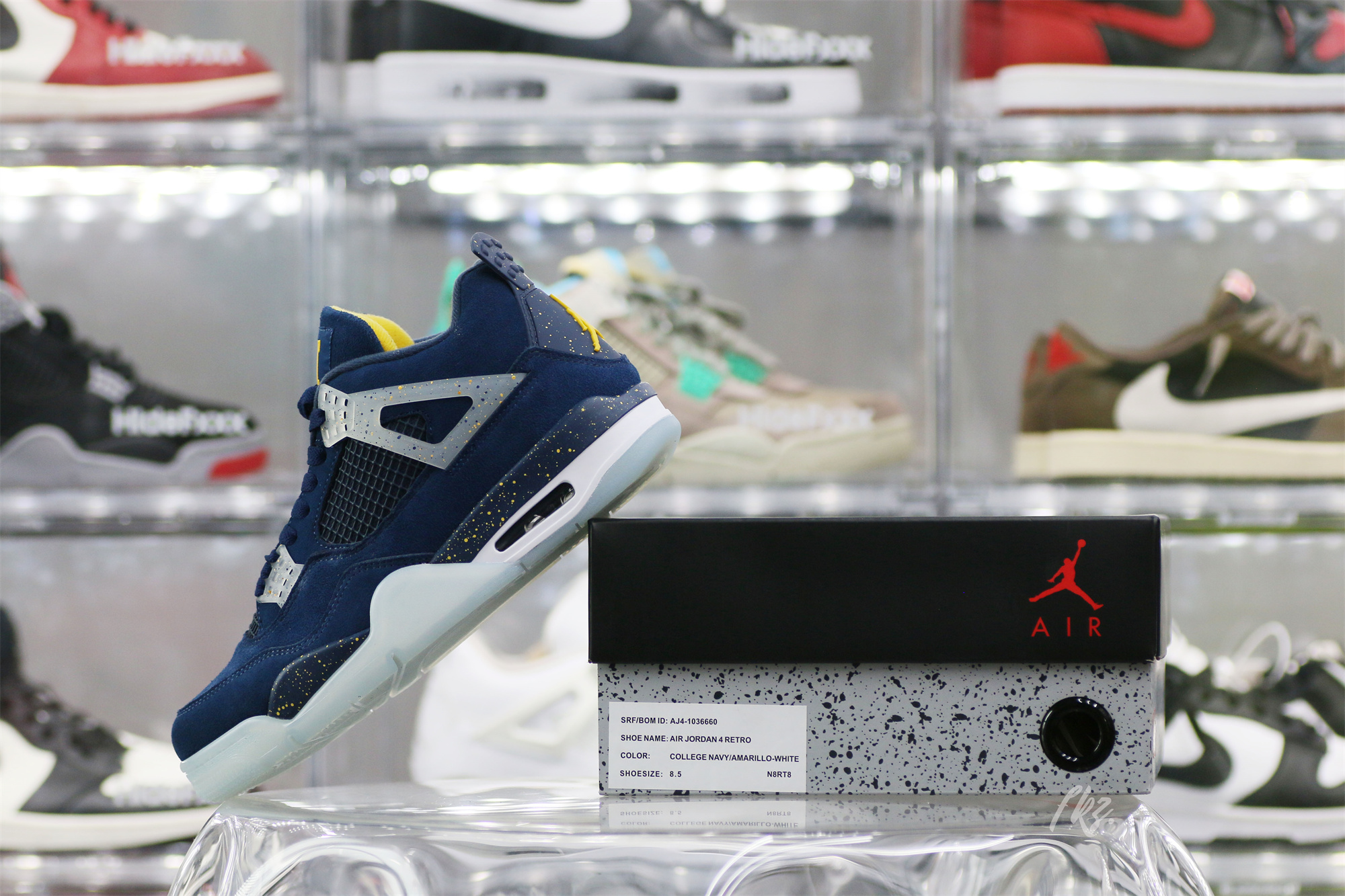 Air Jordan 4 Retro Michigan (PE)