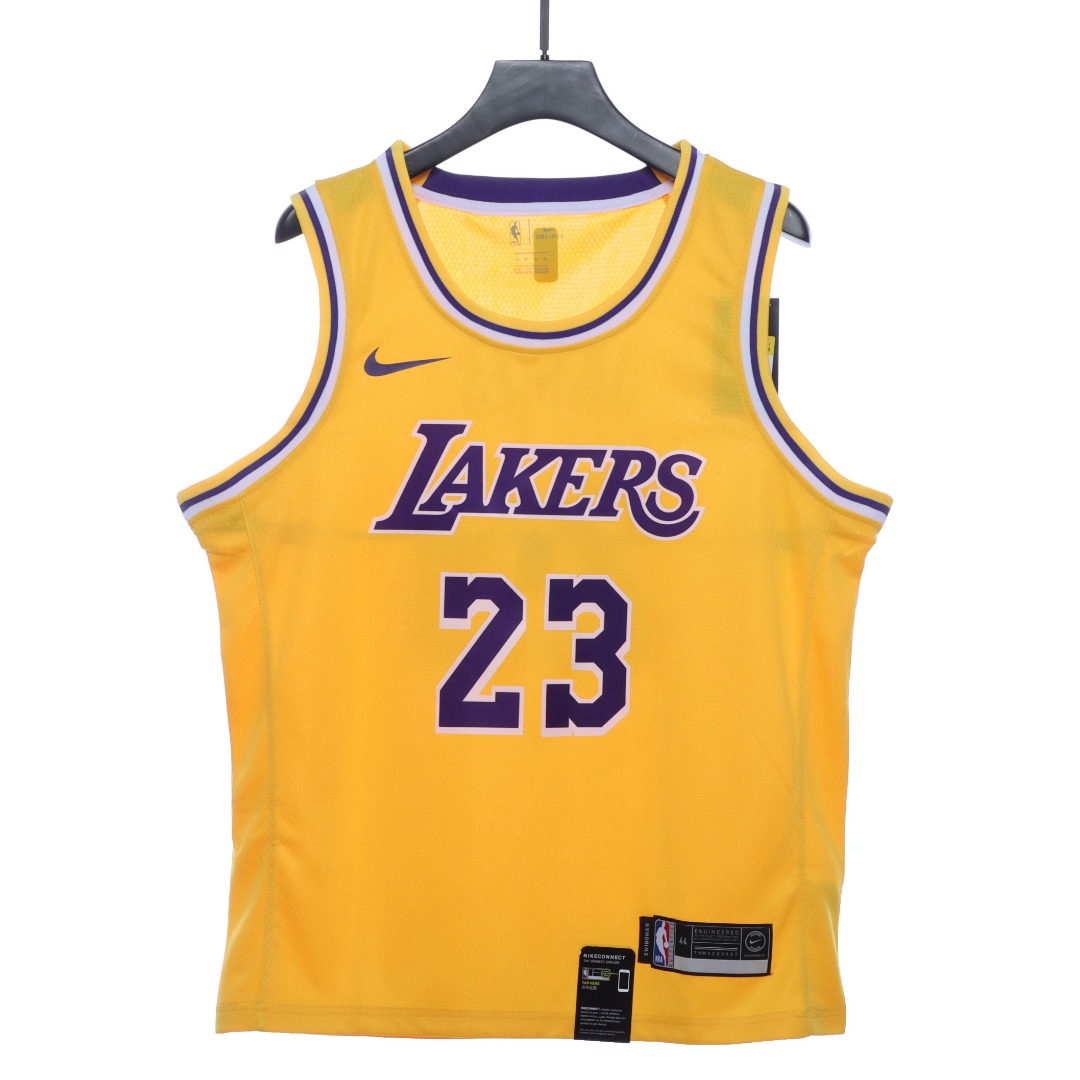 James Lakers home jersey No. 23