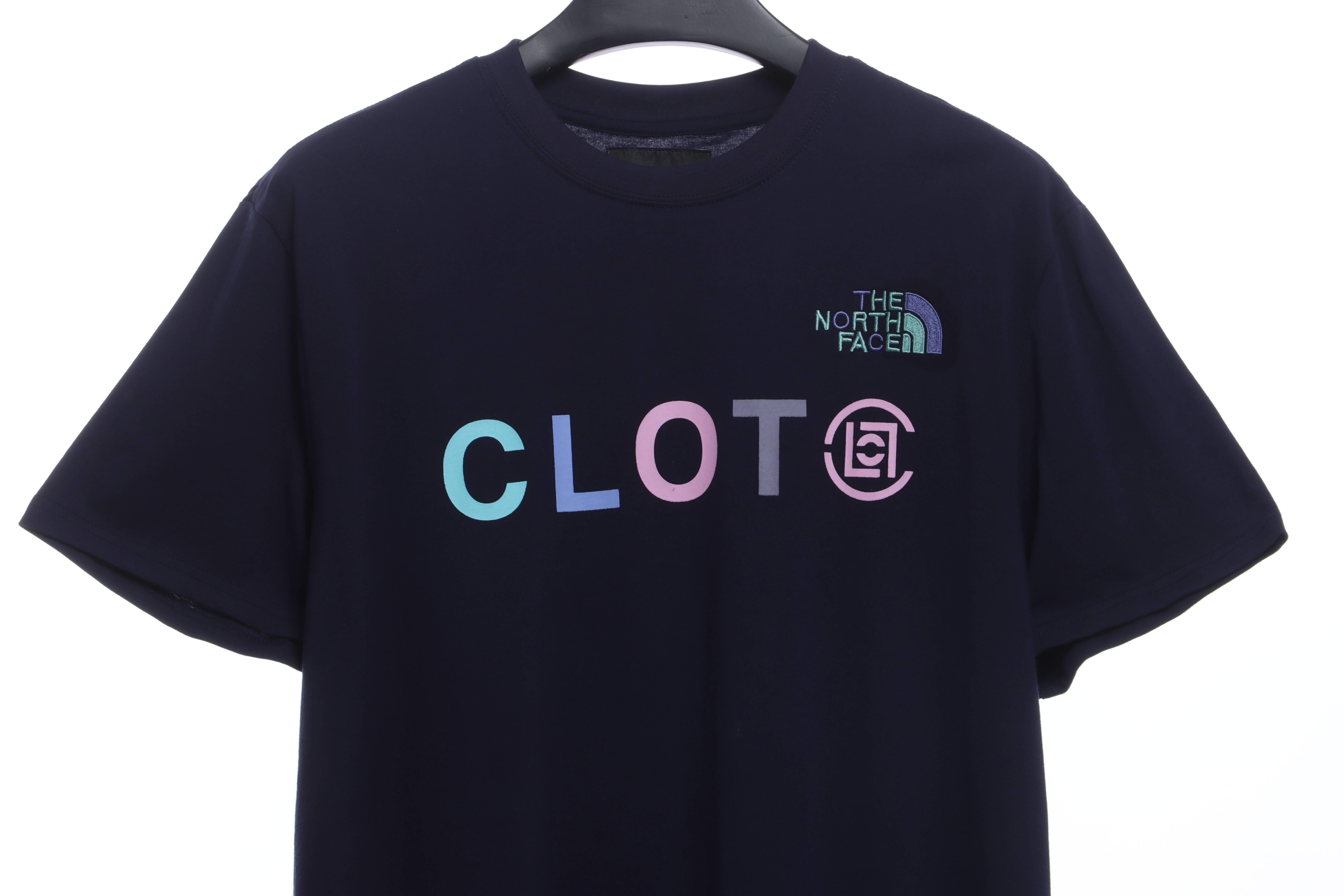 N0rth Guanxi with the same letter printing short sleeves