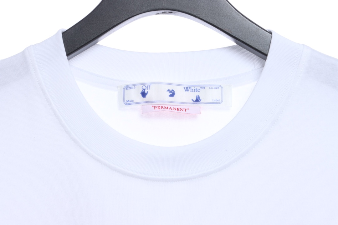 OW graffiti brush zebra crossing short sleeve