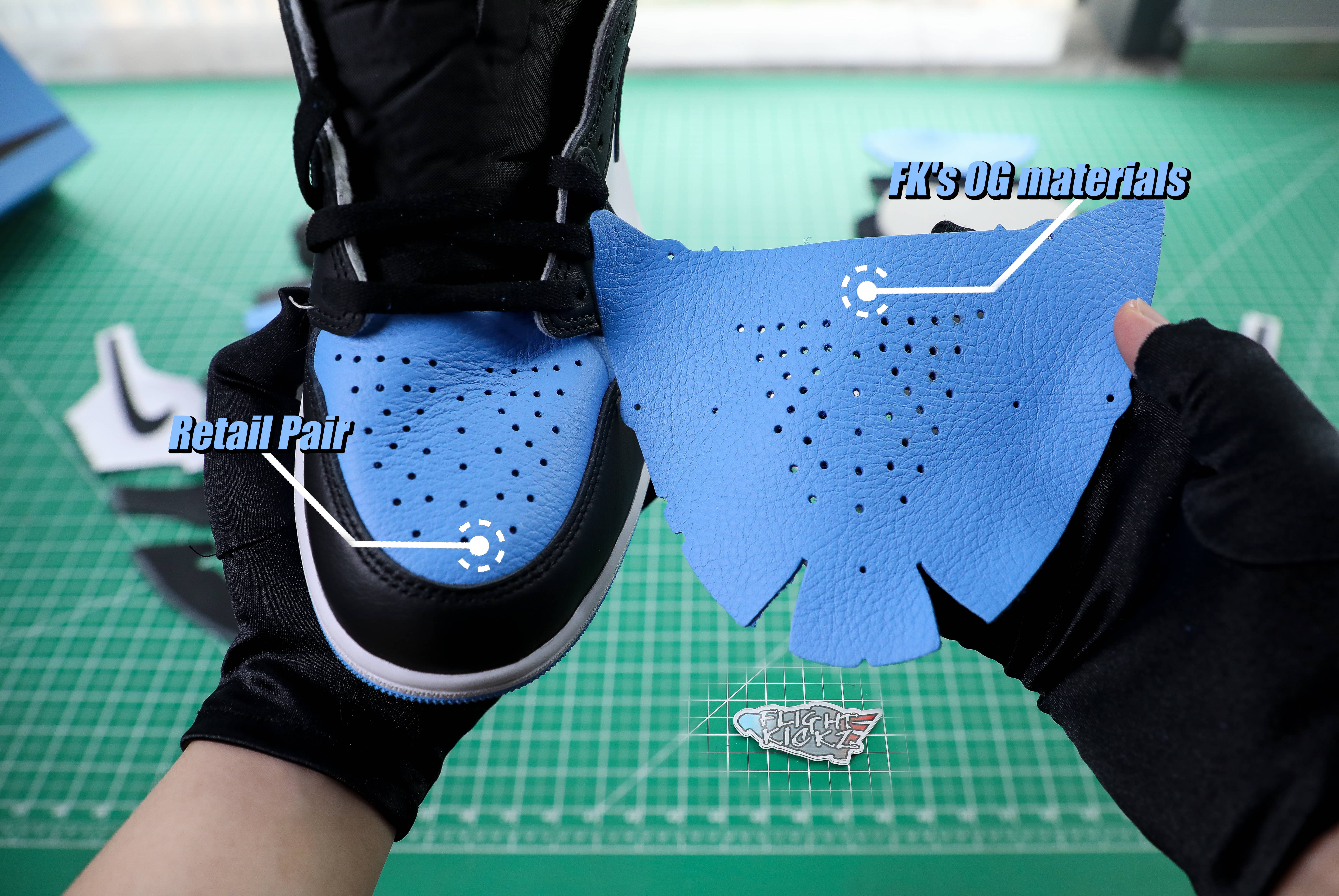 Air Jordan 1 Retro High OG University Blue UNC 2023 (LN5 A1 Batch)