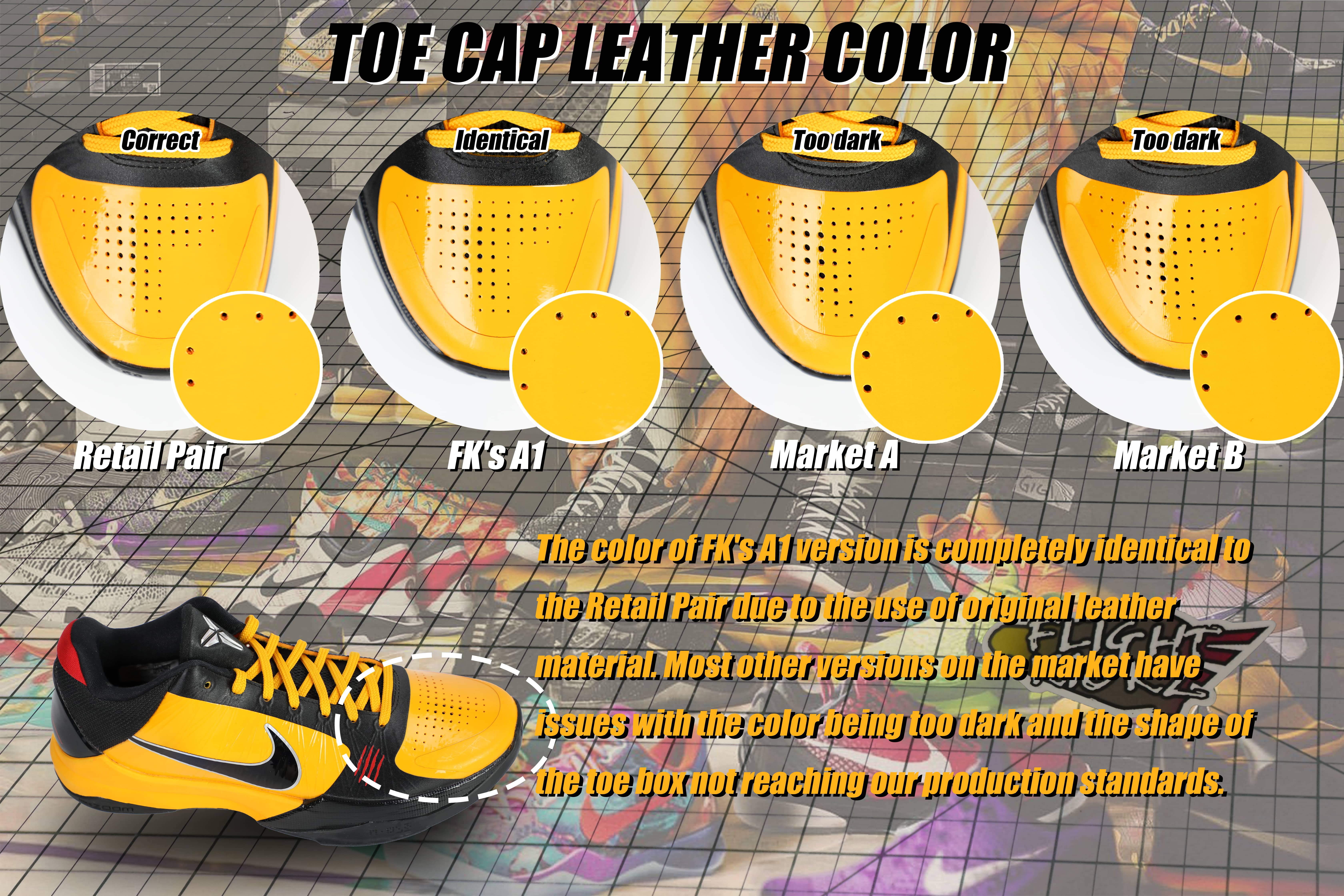 Nike Kobe 5 Protro Bruce Lee (Up to Size 14)(A1 Batch)