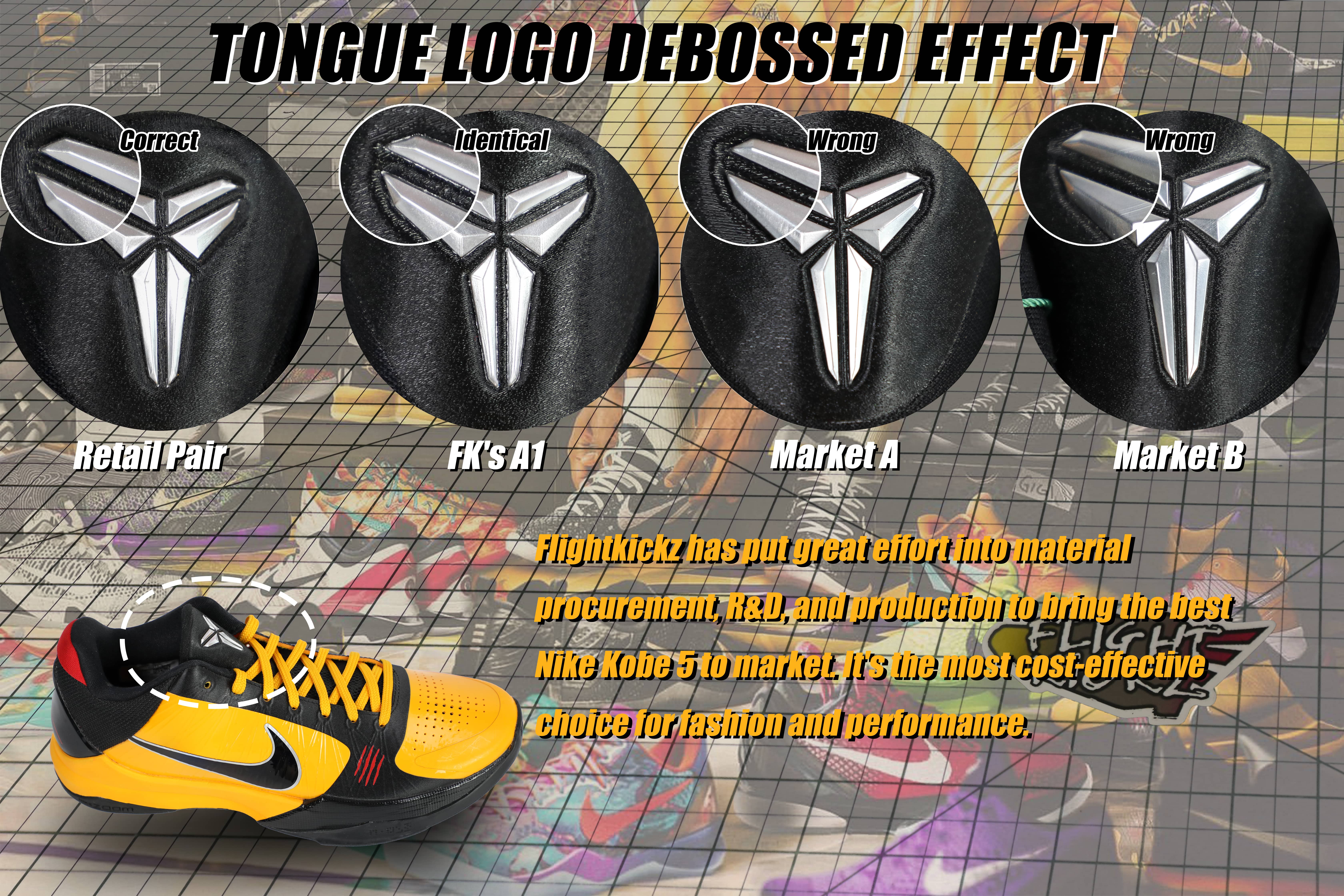 Nike Kobe 5 Protro Bruce Lee (Up to Size 14)(A1 Batch)