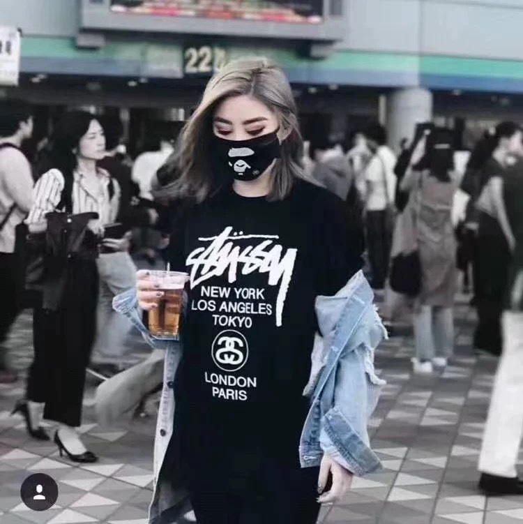 Stussy Classic World Tour Printing short sleeves