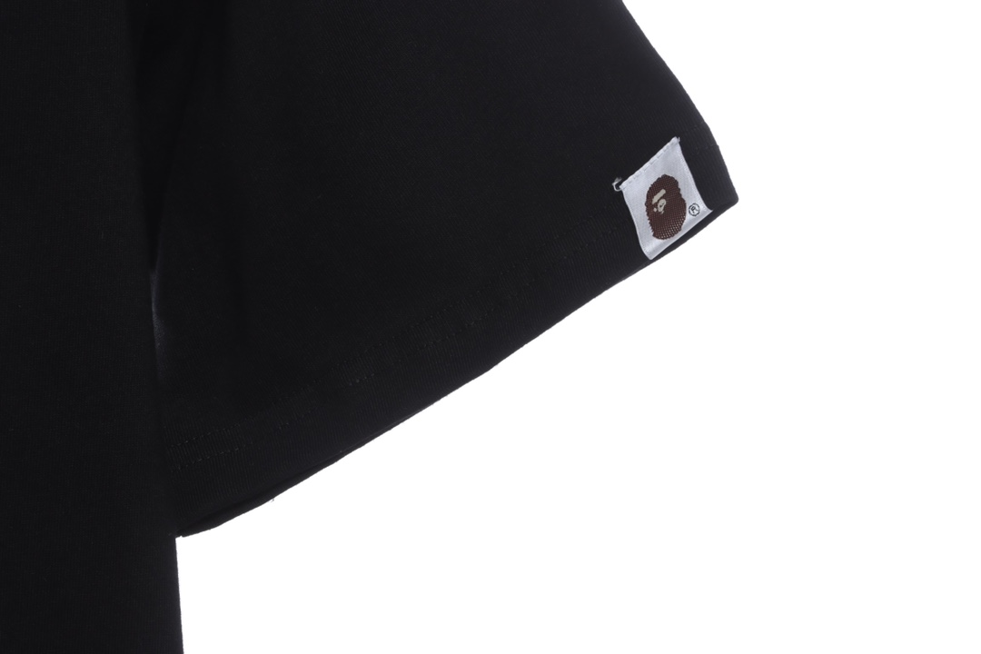 BAPE grid camouflage ape-man with short head and white sleeves