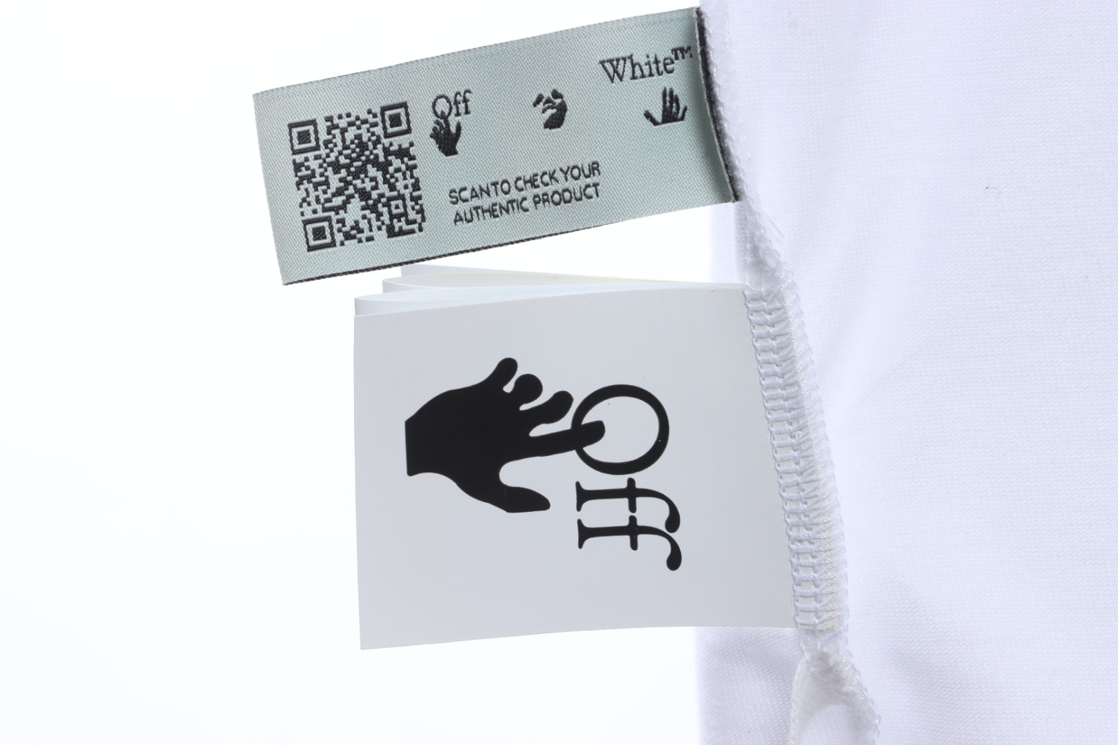 OW colorful religious print short sleeves