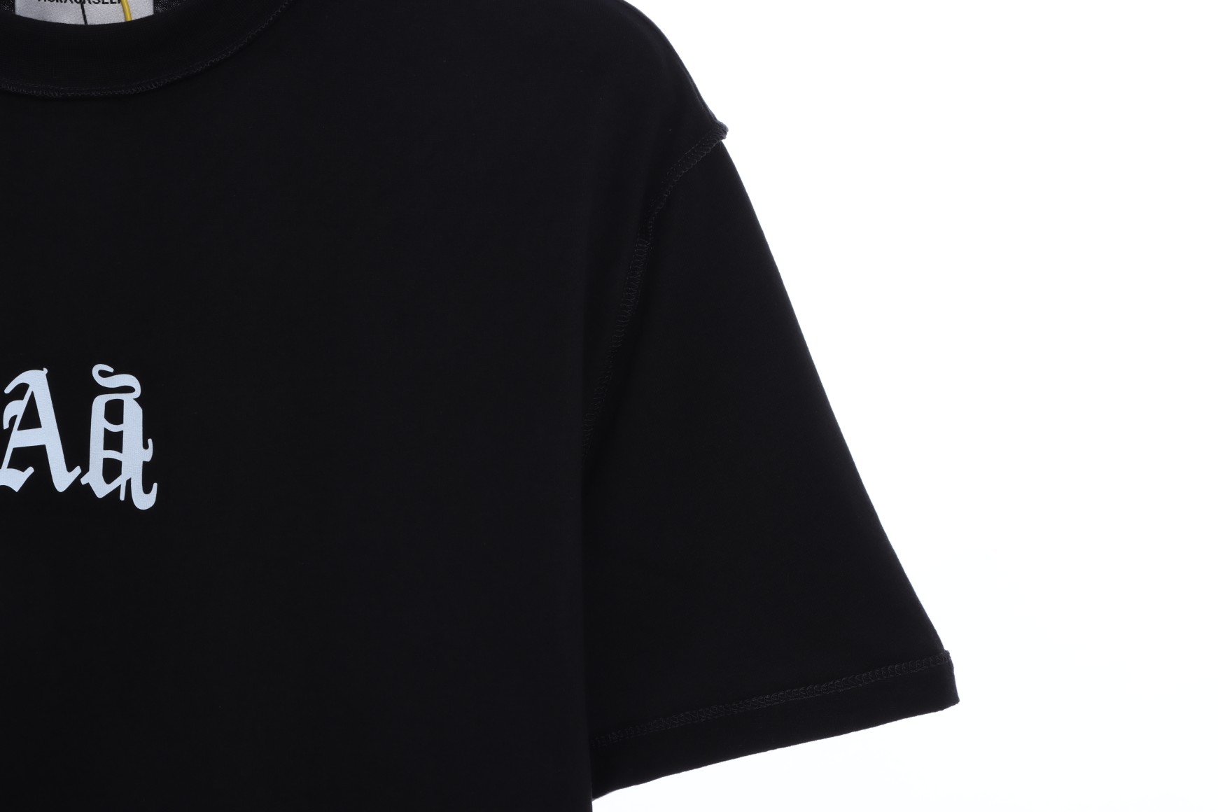 ASK Sky Symphony Reflective Letter Print Short Sleeves