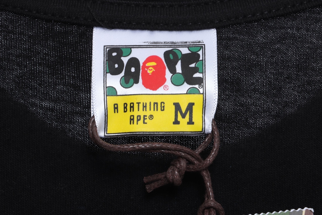 BAPE ape head crazy world series short sleeves