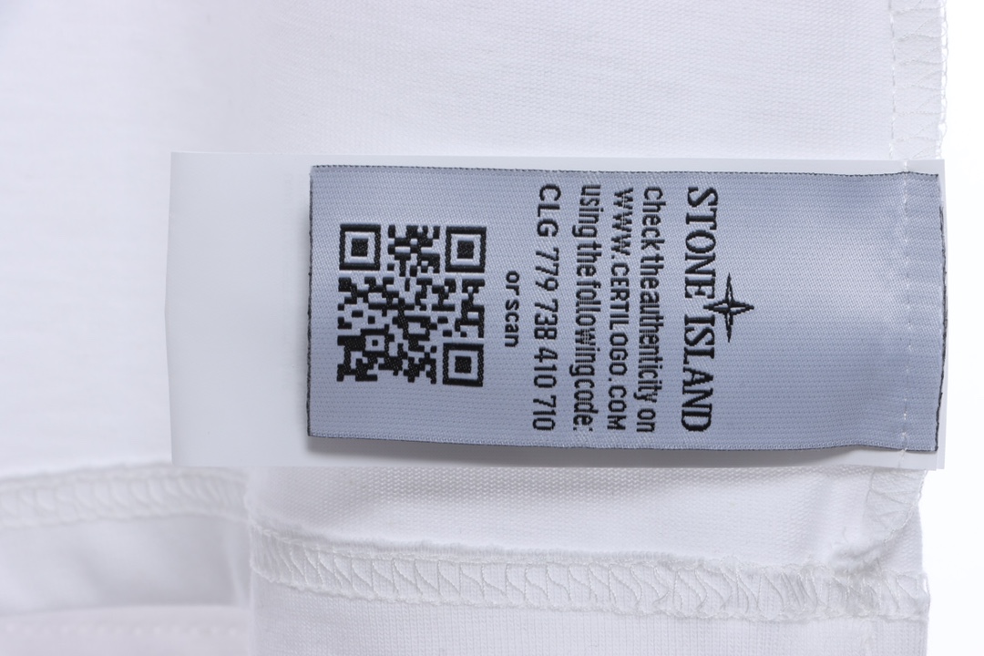 Stone Island Back Large Compass Logo Print Short Sleeves