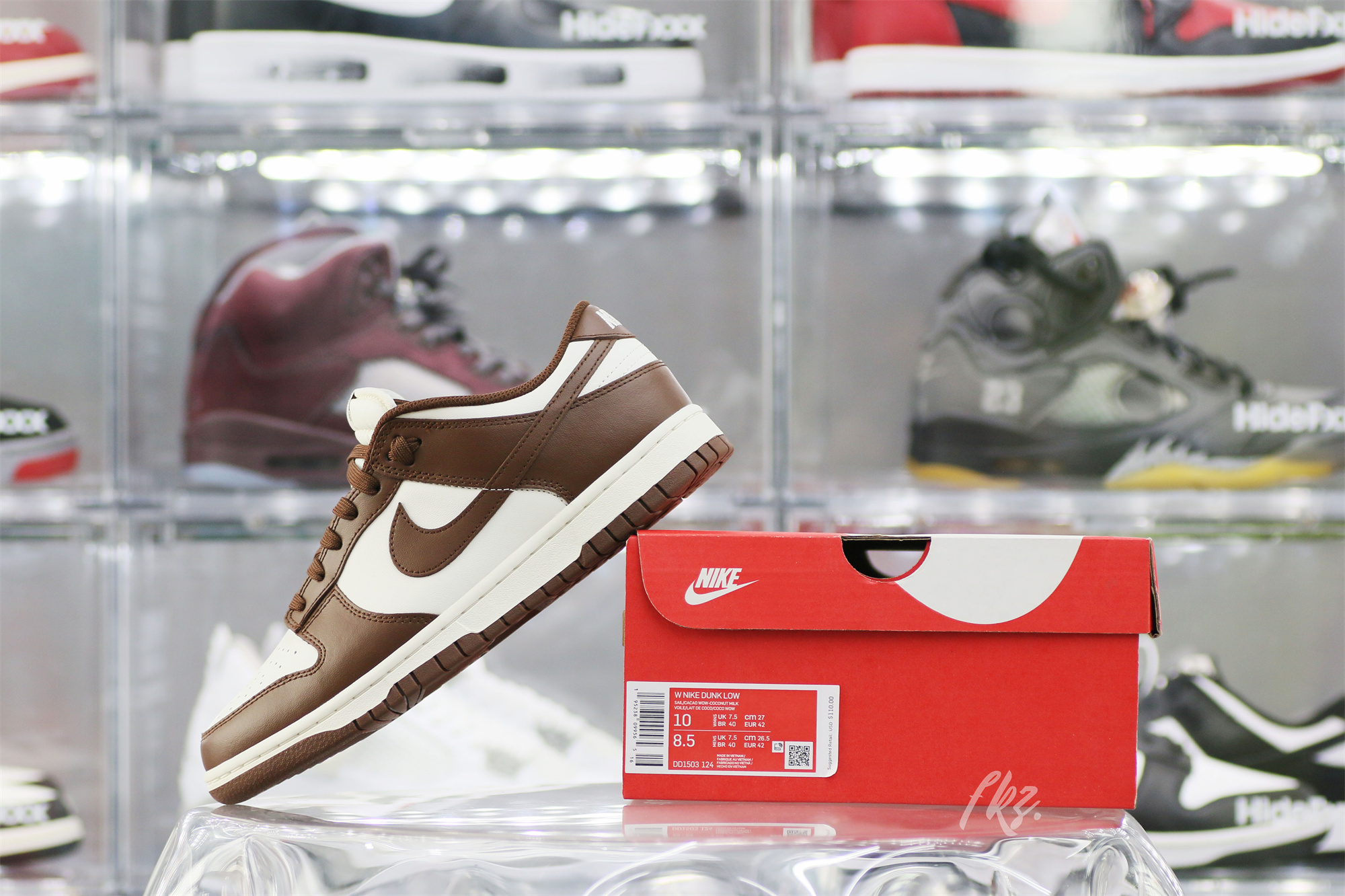 Nike Dunk Low Cocao Wow Brown Sail 2023
