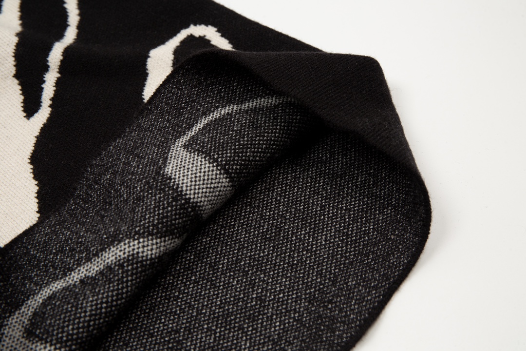 Rhud3 2023ss men’s and women’s knitted jacquard alphabet shorts