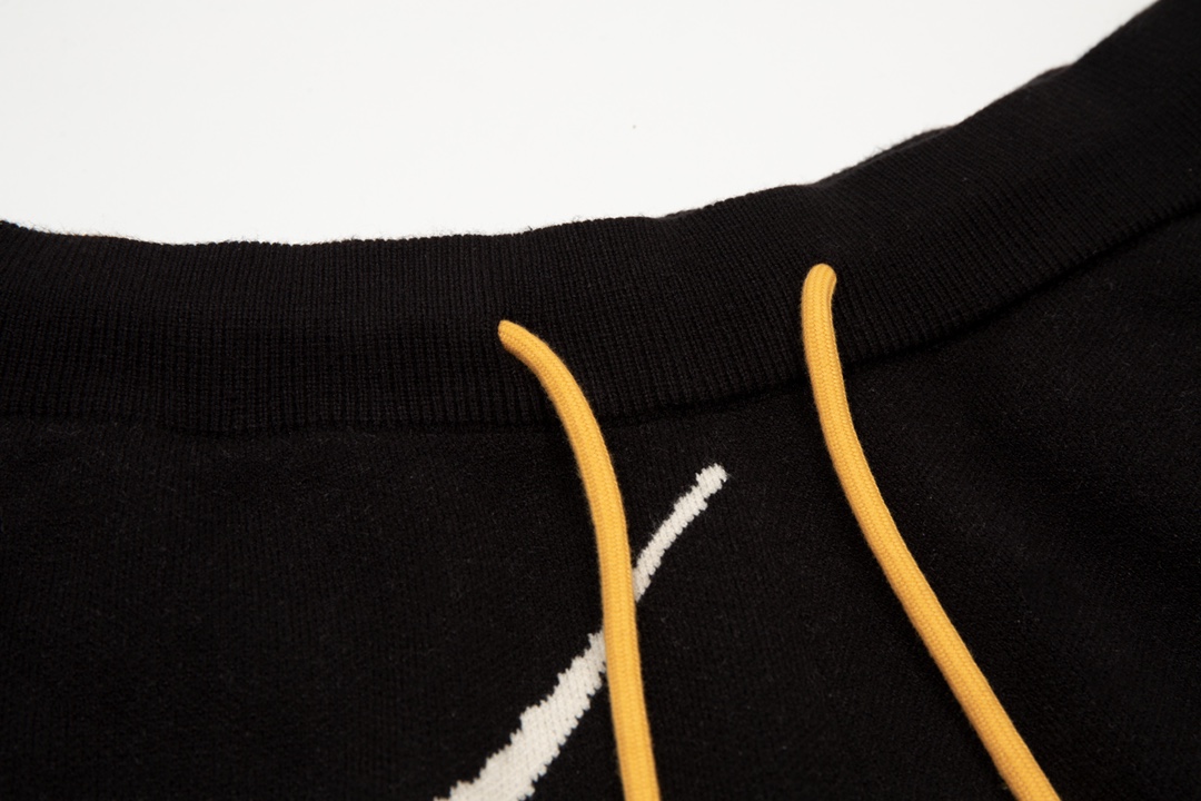 Rhud3 2023ss men’s and women’s knitted jacquard alphabet shorts