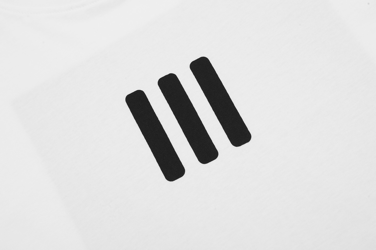 FOG tripartite co-signature RRR123 short-sleeved character letter printing