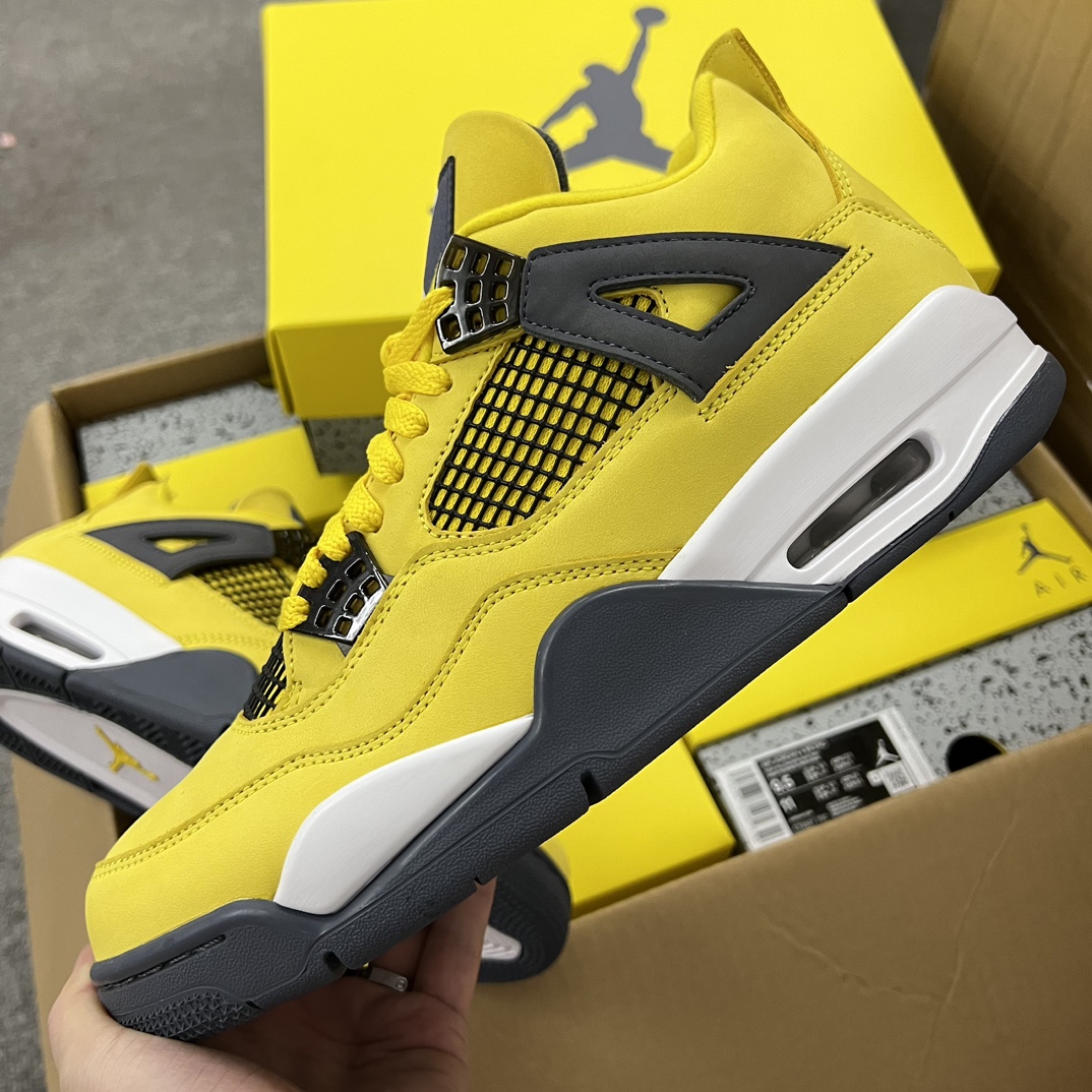 Air Jordan 4 Retro GS Lightning 2021 (GS) (LN5 A1 Batch)