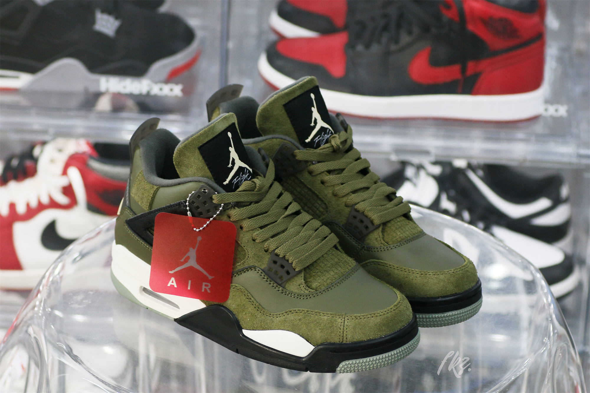 Air Jordan 4 Retro SE Craft Medium Olive (LN5 A1)