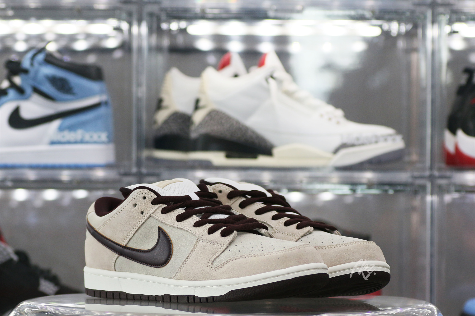 Nike SB Dunk Low Desert Sand Mahogany