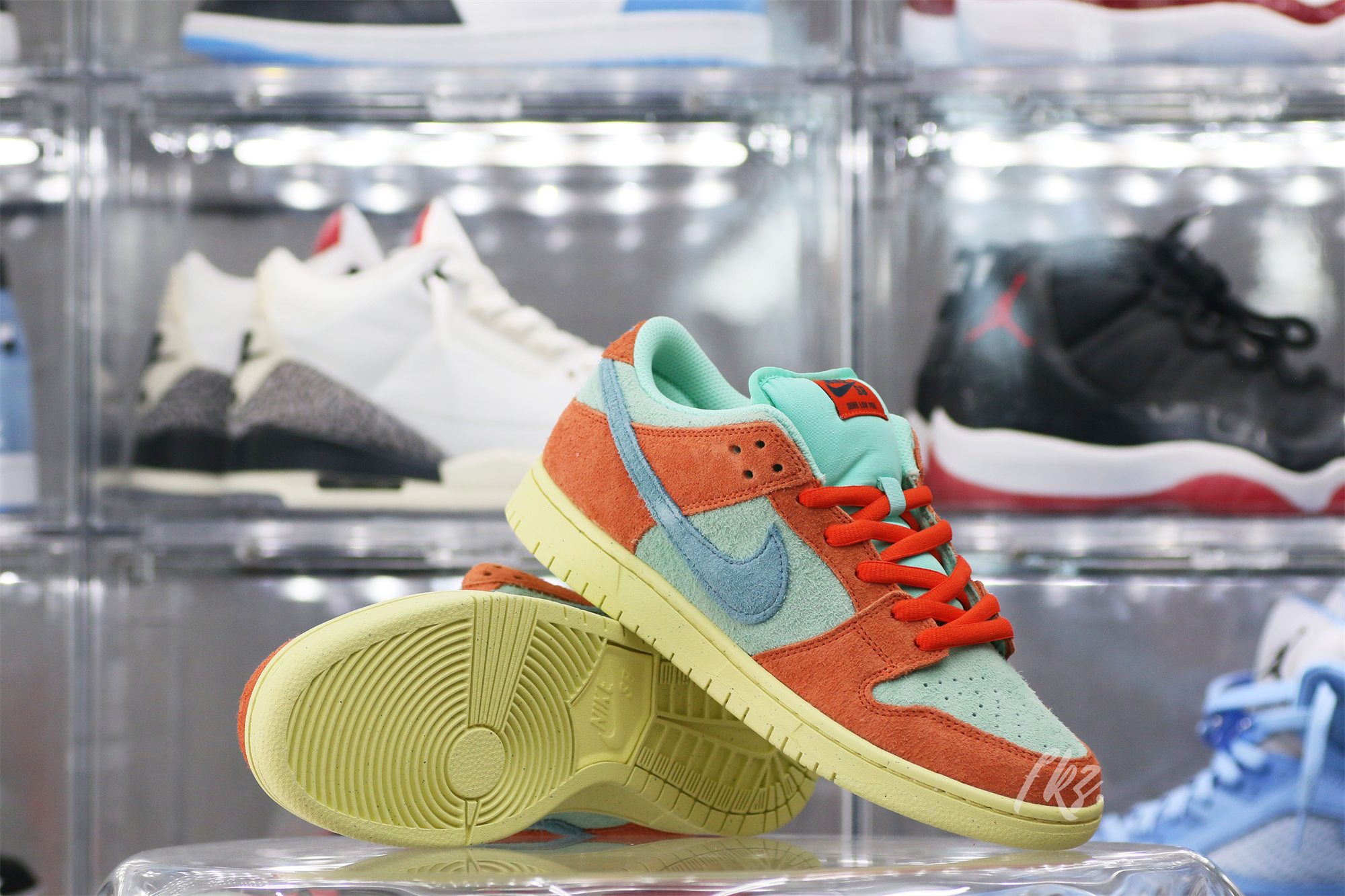 Nike SB Dunk Low Orange/Noise Aqua 2023