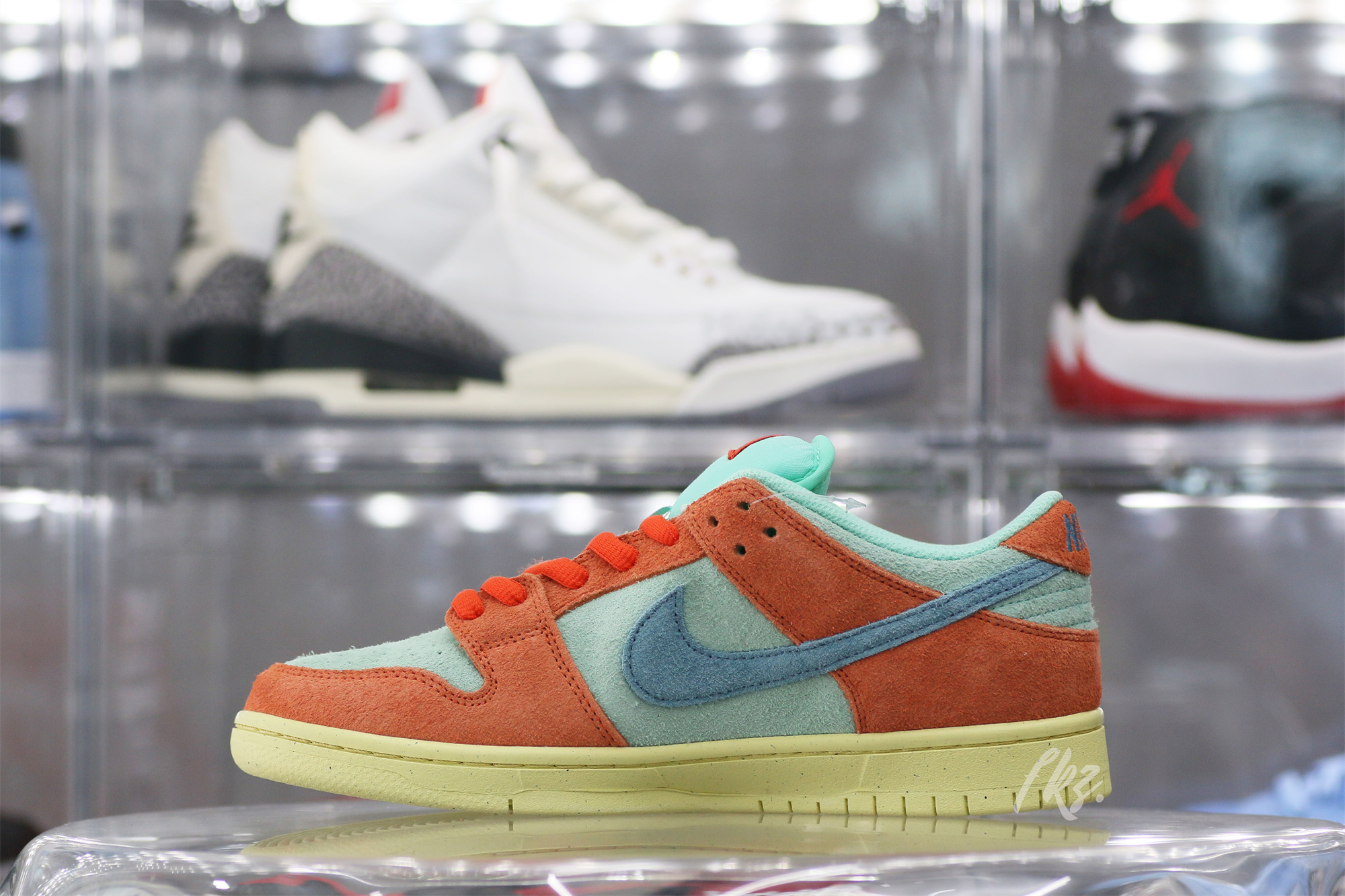 Nike SB Dunk Low Orange/Noise Aqua 2023