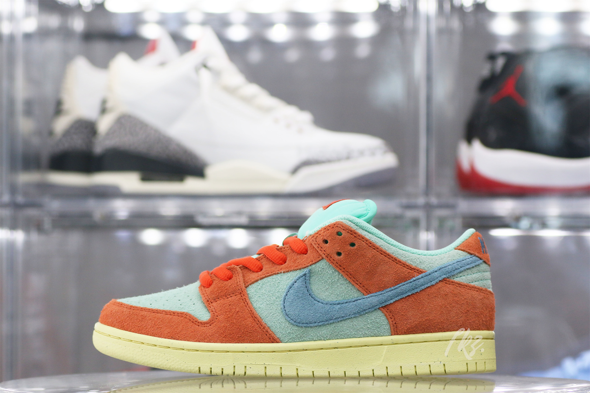 Nike SB Dunk Low Orange/Noise Aqua 2023