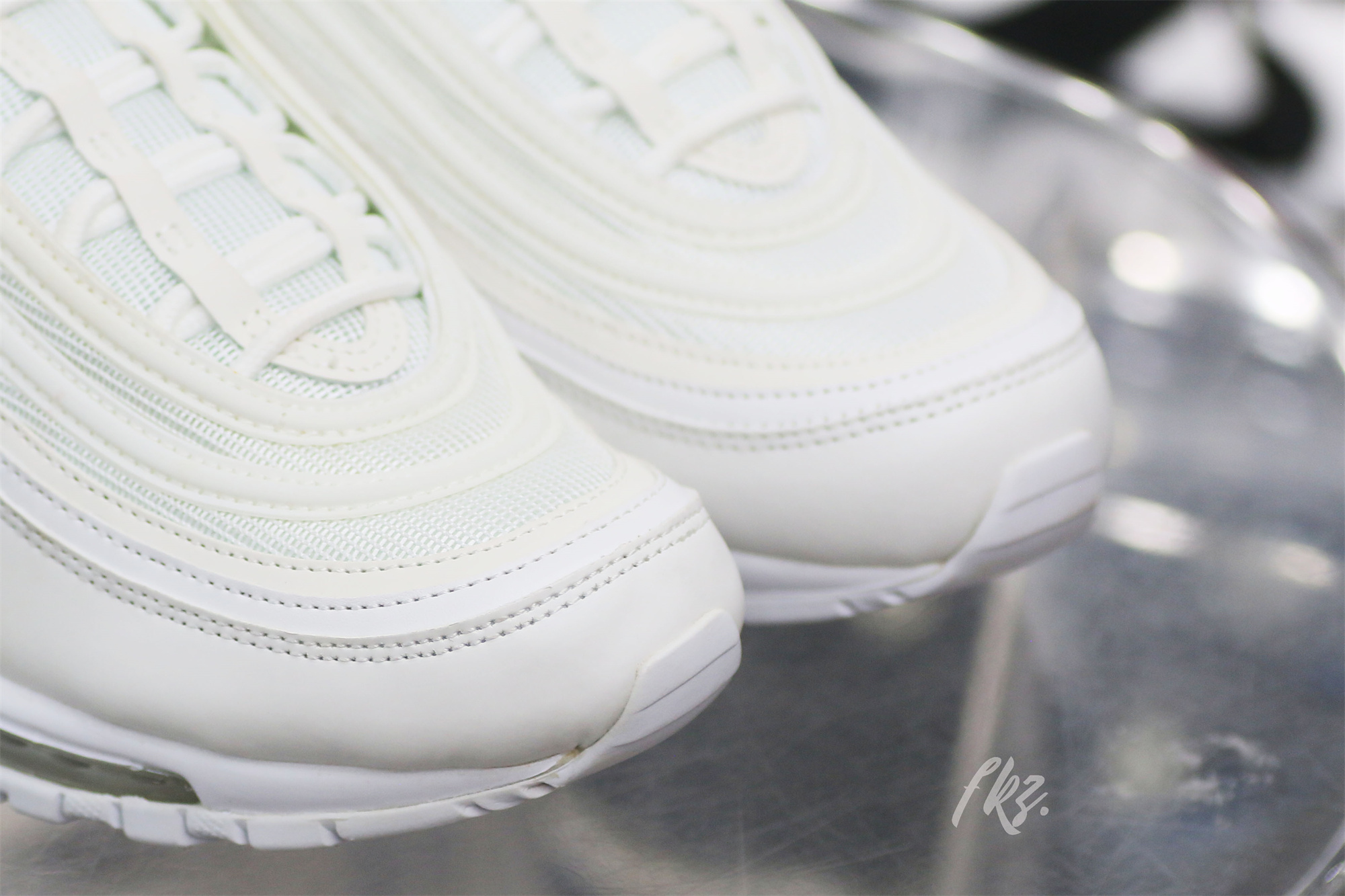 Nike Air Max 97 Triple White Wolf Grey 2017