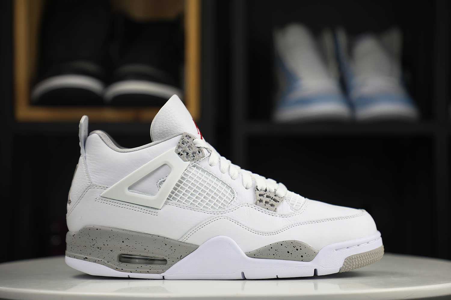 Air Jordan 4 Retro GS White Oreo (GS) (LN5 A1 Batch)