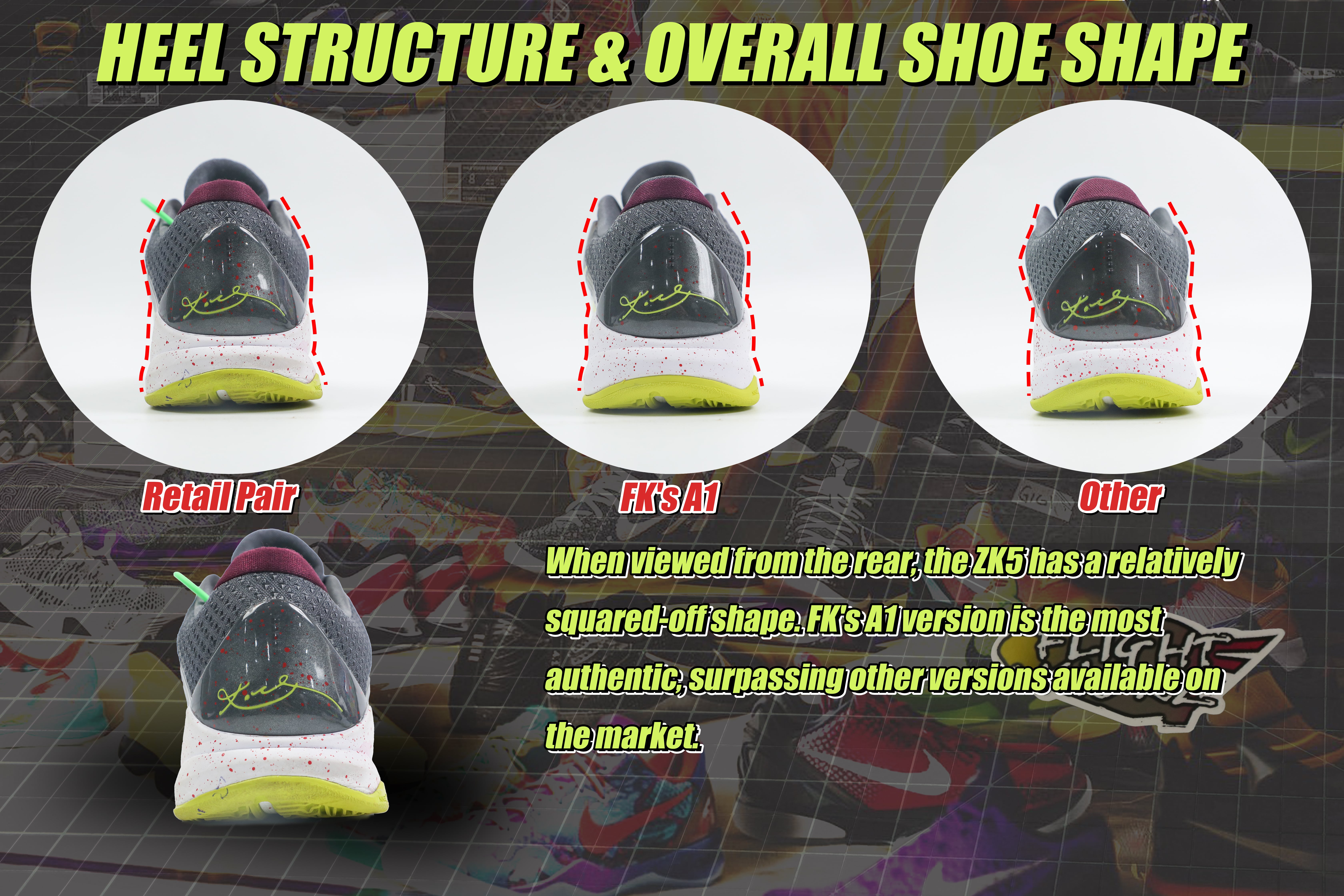 Nike Kobe 5 Protro “Chaos” (Up to Size 14）(A1 Batch)