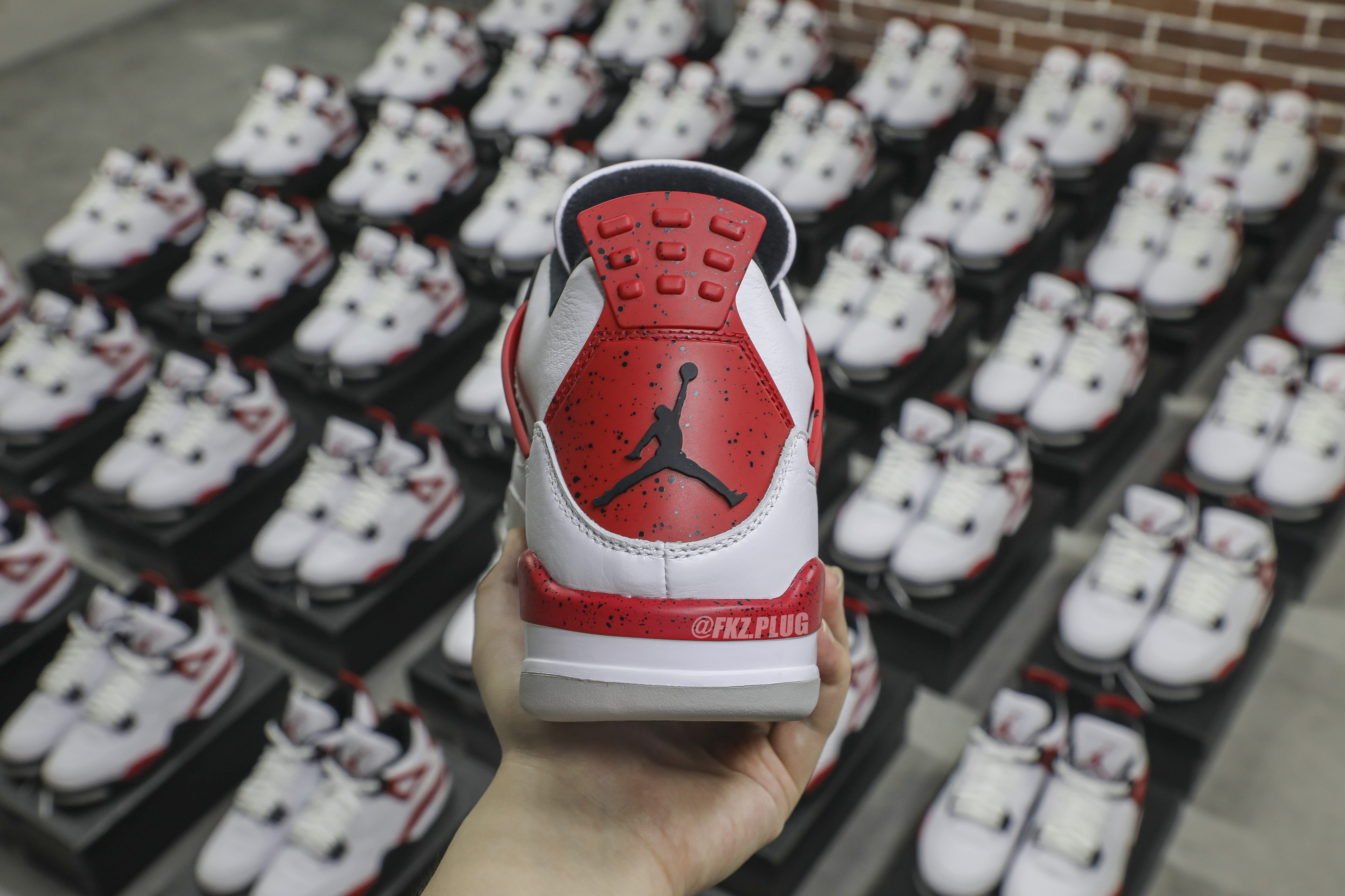 Air Jordan 4 Red Cement 2023 (LN5 A1 Batch)