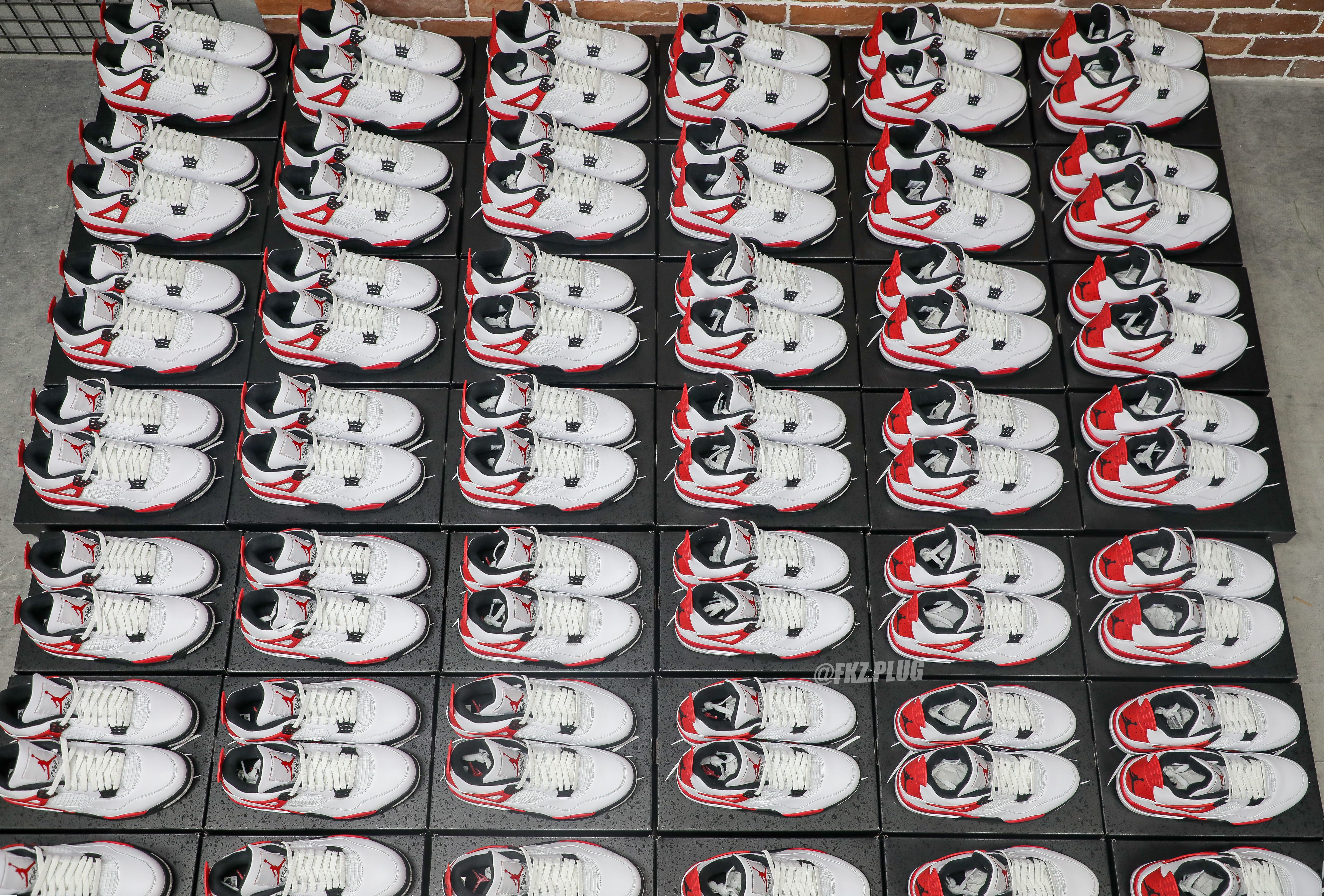 Air Jordan 4 Red Cement 2023 (LN5 A1 Batch)