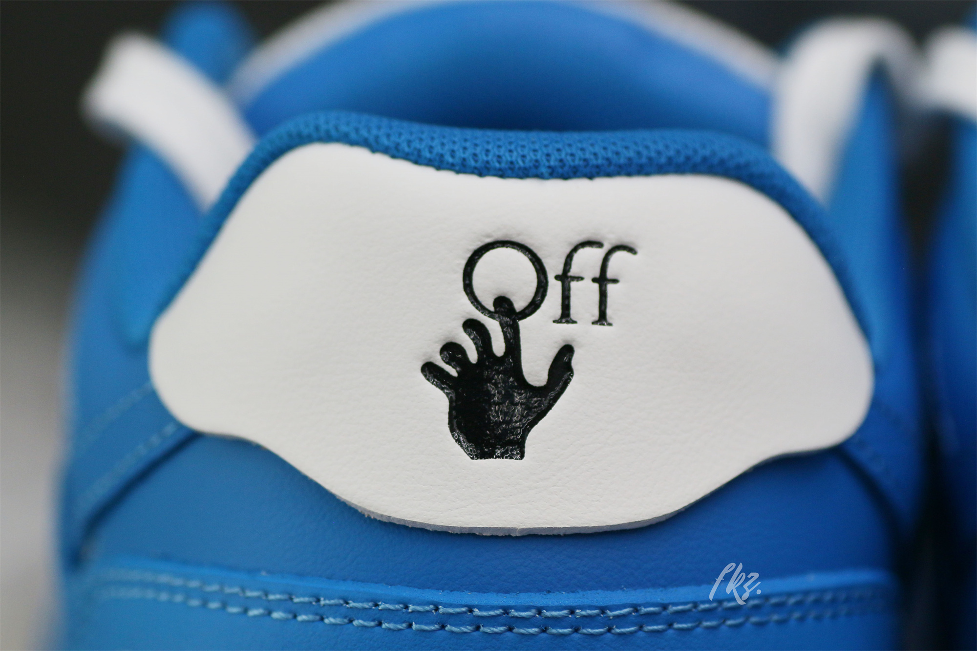 Off-White University Blue ‘Out Of Office’ Sneakers