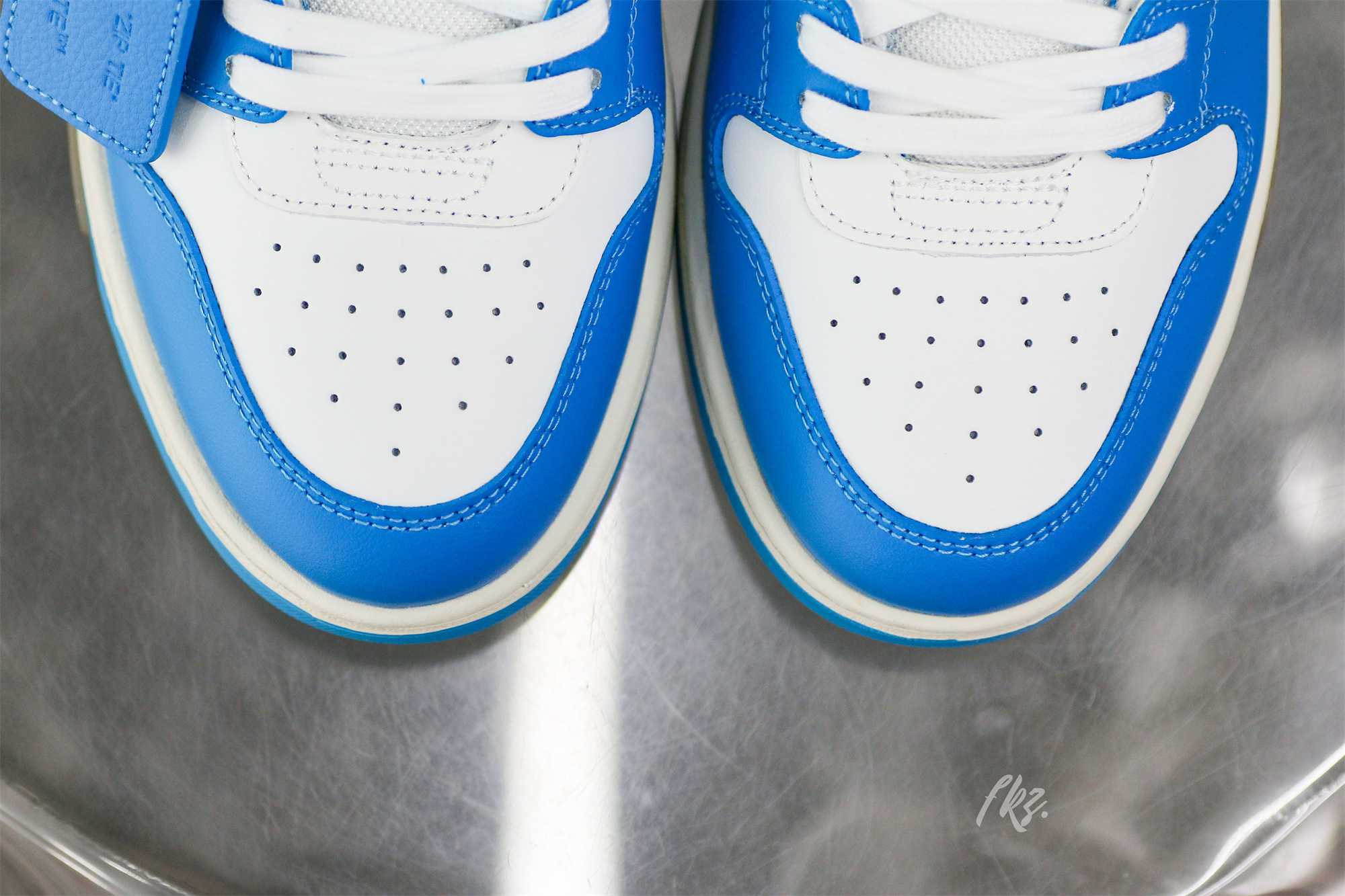 Off-White University Blue ‘Out Of Office’ Sneakers