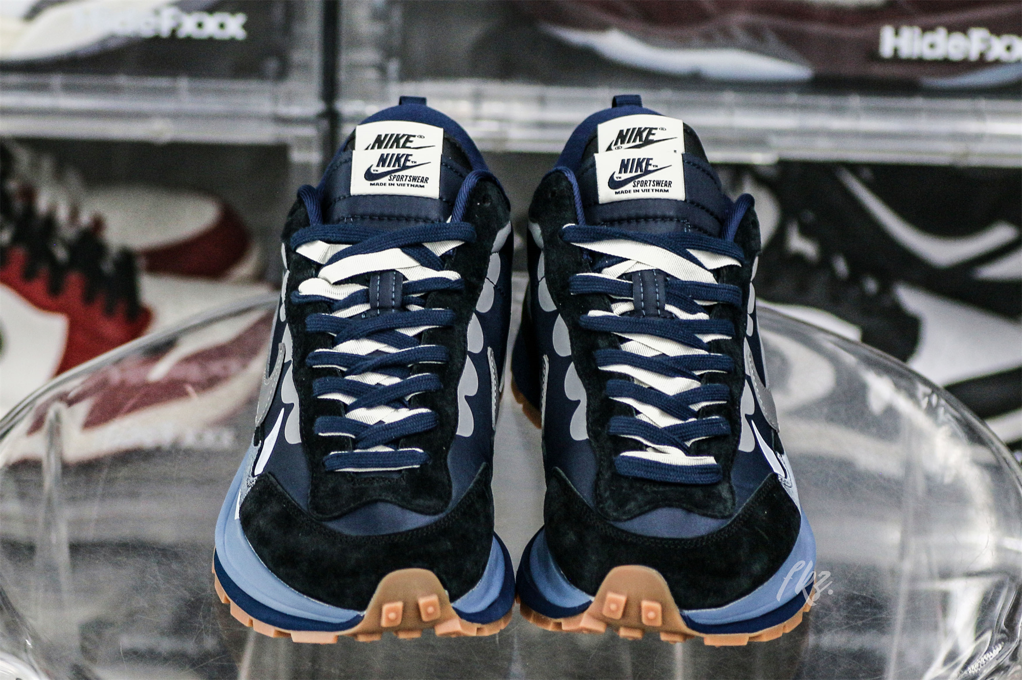 Sacai x Nike VaporWaffle 3.0 White Grey Blue