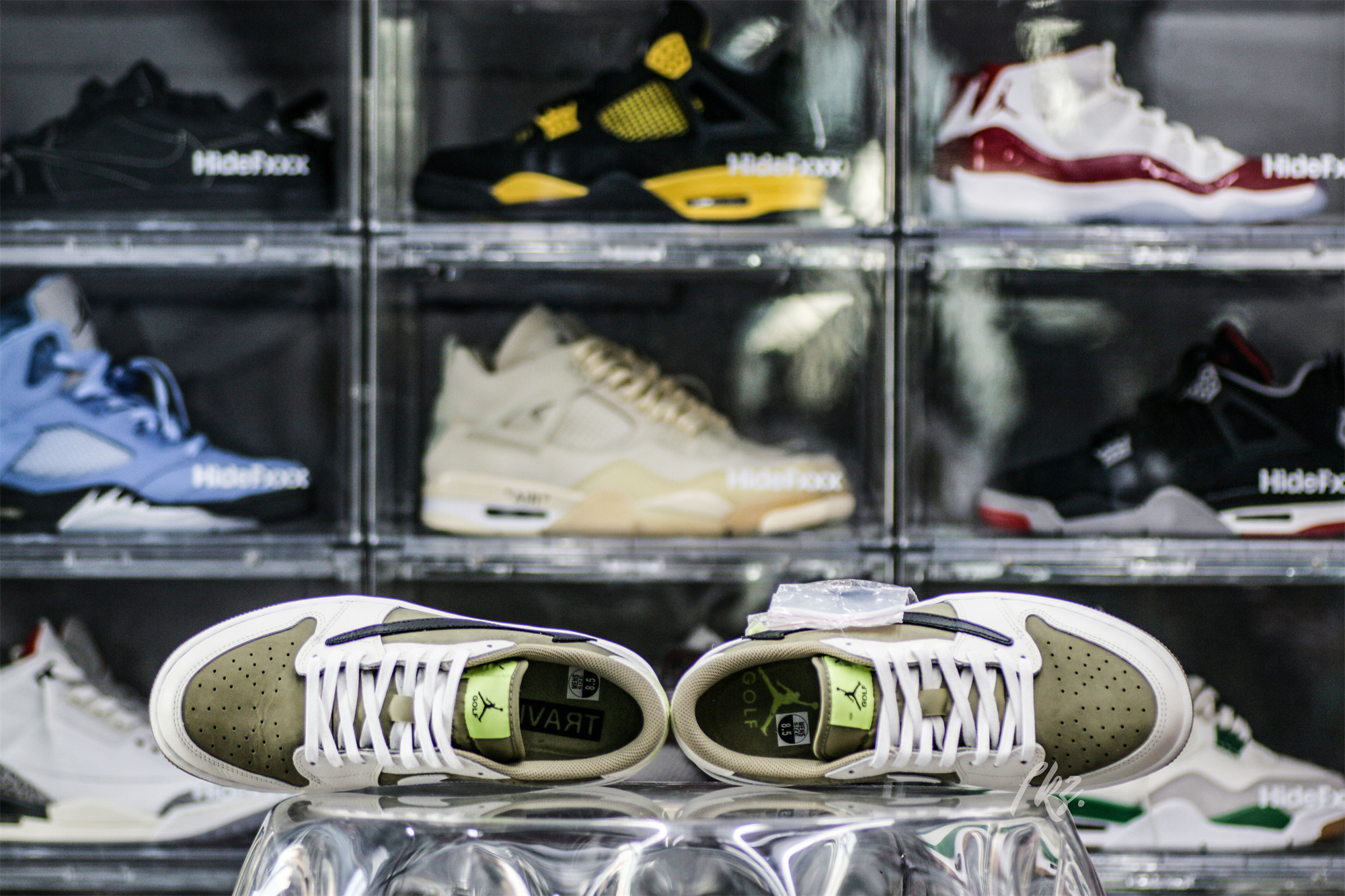 Travis Scott x Air Jordan 1 Low Golf Neutral Olive (LN5 A1)