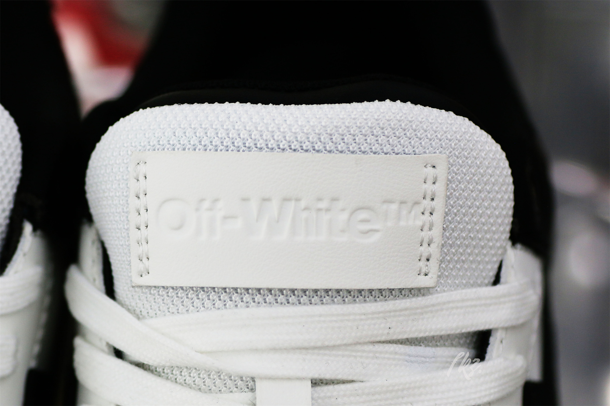 OFF-WHITE Black & White Out Of Office Sneakers