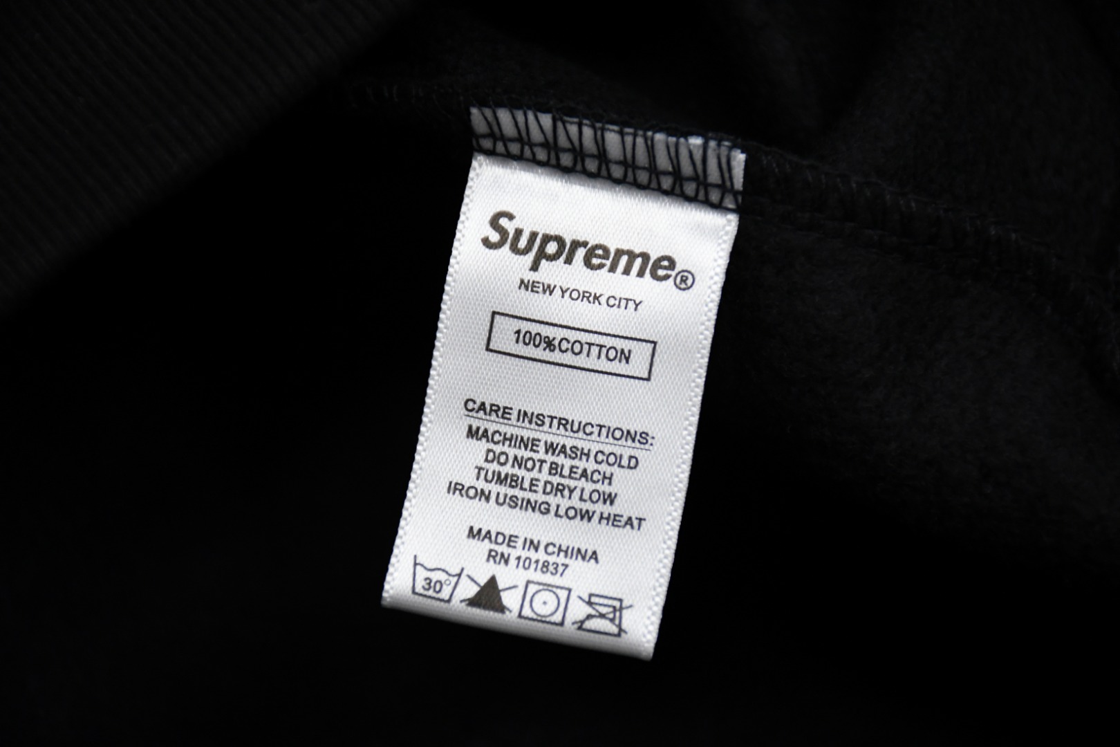 Suprem3 CDG Split Box Logo Sweatshirt