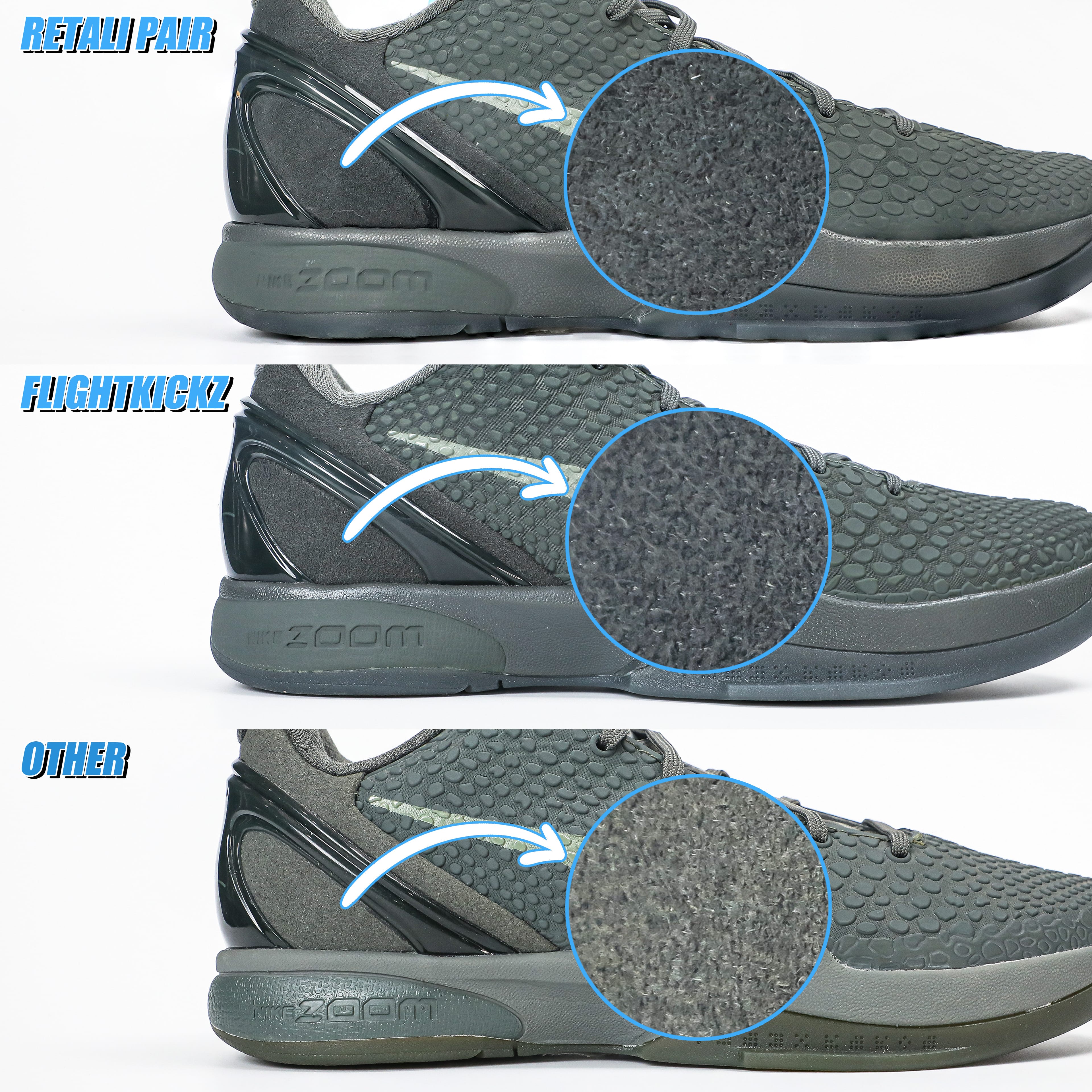 Zoom Kobe 6 Fade To Black 2016(A1 Batch)