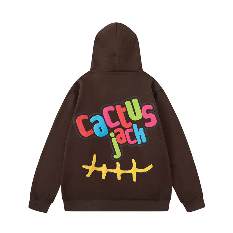 Travis Scott Cactus Jack x Mcdonald Brown Hoodie