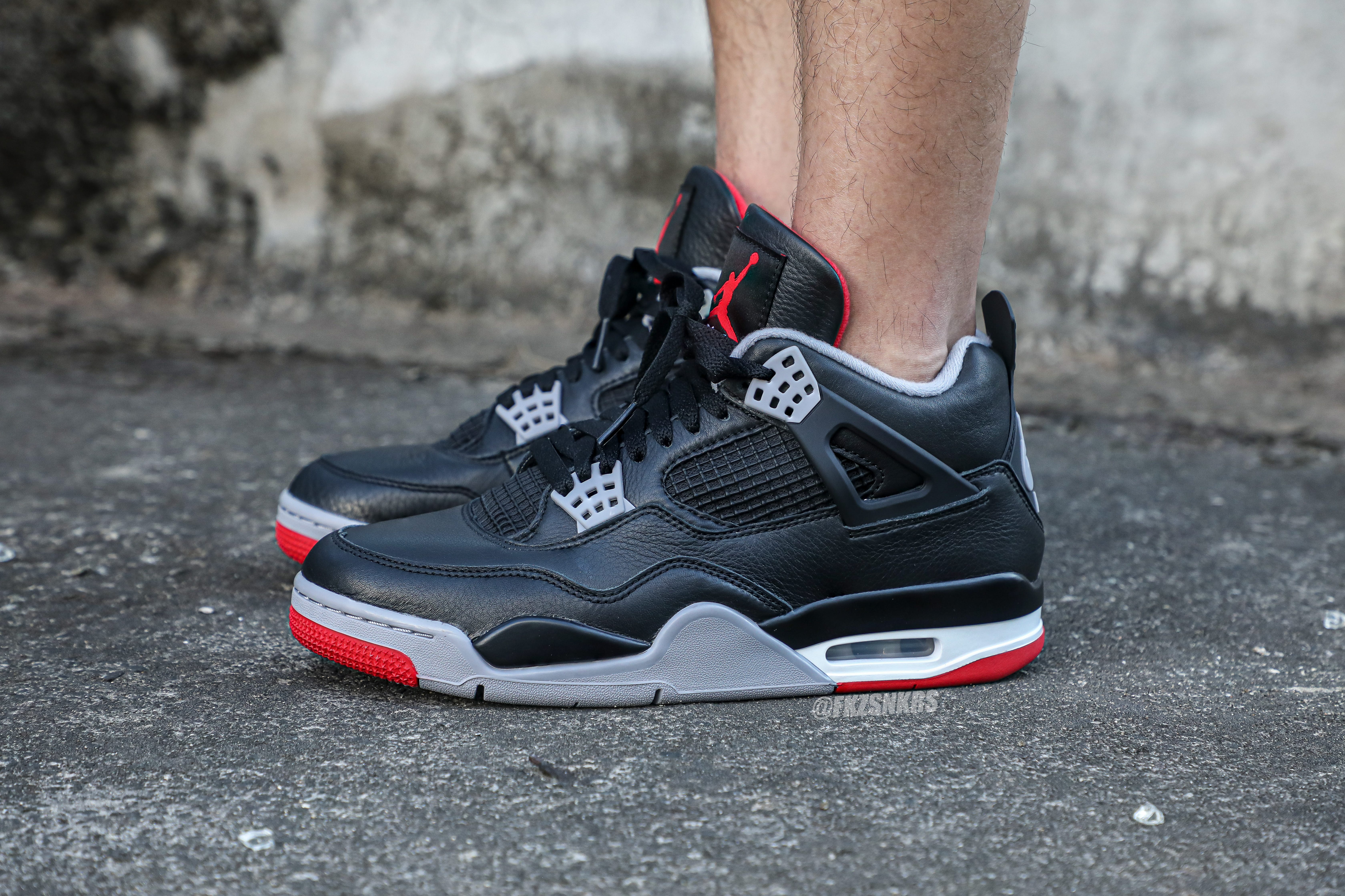 Air Jordan 4 Retro Bred Reimagined 2024 (LN5 A1 Batch)