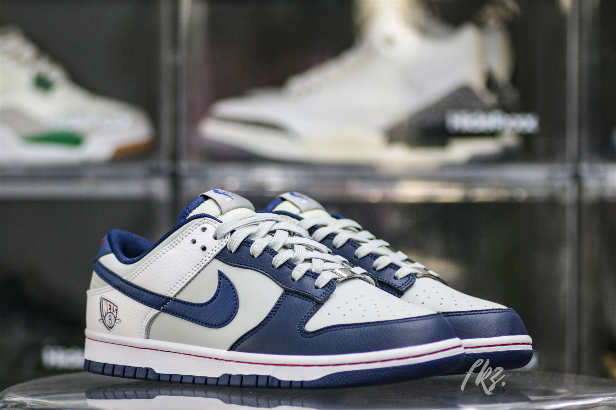 Nike Dunk Low EMB NBA 75th Anniversary Brooklyn Nets