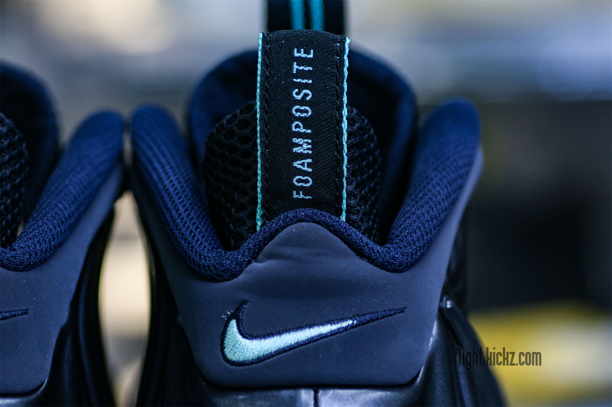 Nike Air Foamposite Pro (Obsidian/Aqua)
