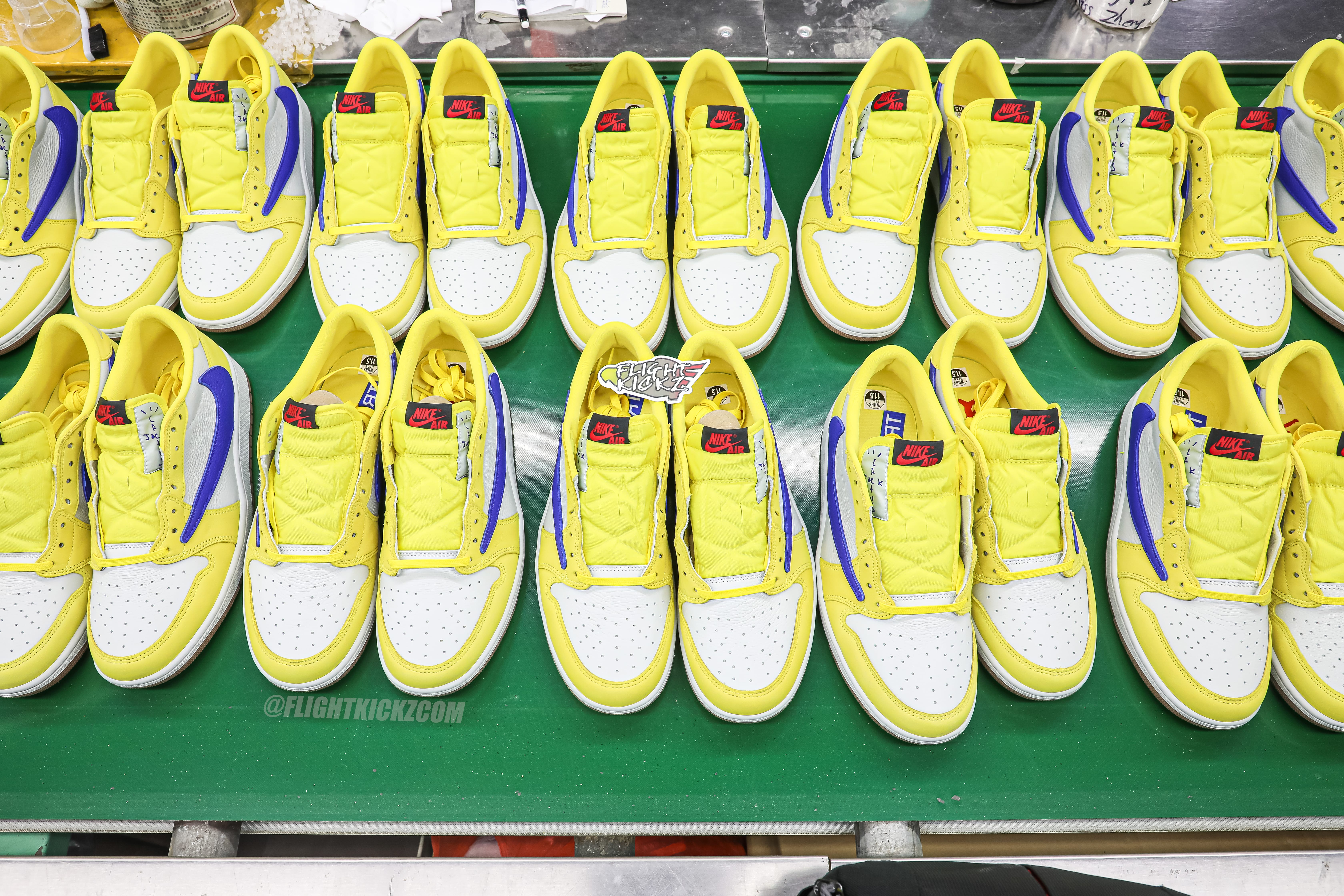 Travis Scott x Air Jordan 1 Retro Low OG SP “Elkins/Canary Yellow” (LN5 A1 batch)