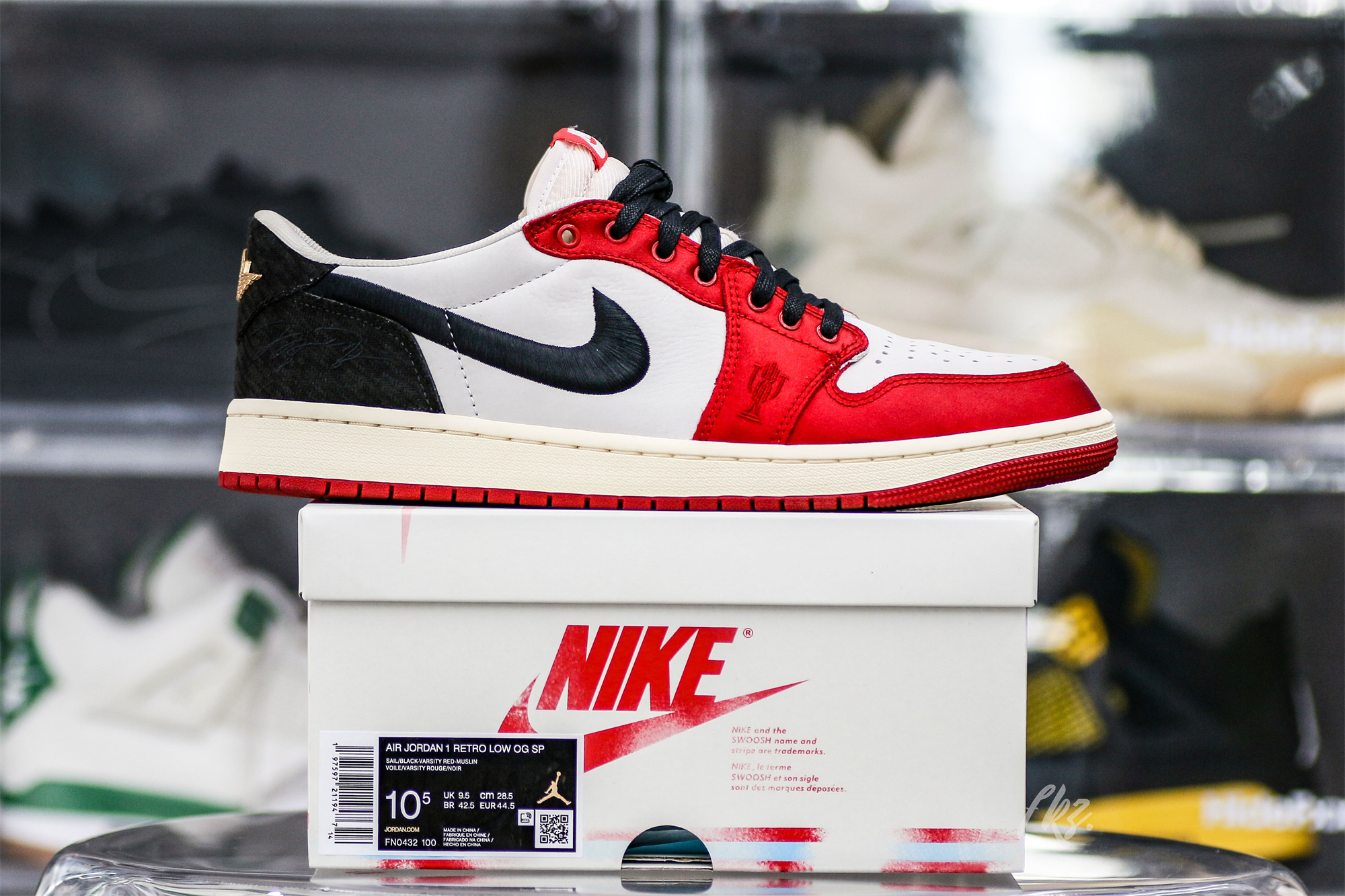Trophy Room X Air Jordan 1 Retro Low OG SP Away 2024(LN5 A1 Batch)